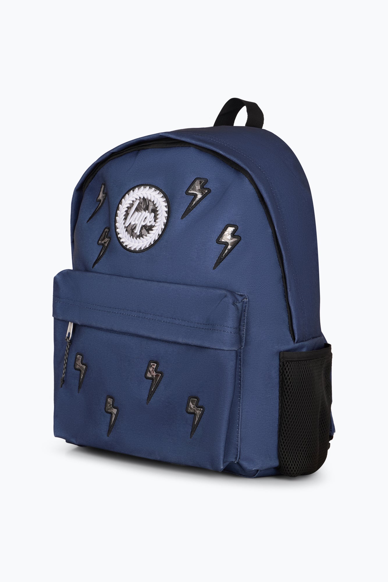 Hype Kids Navy Lightning Charm Backpack