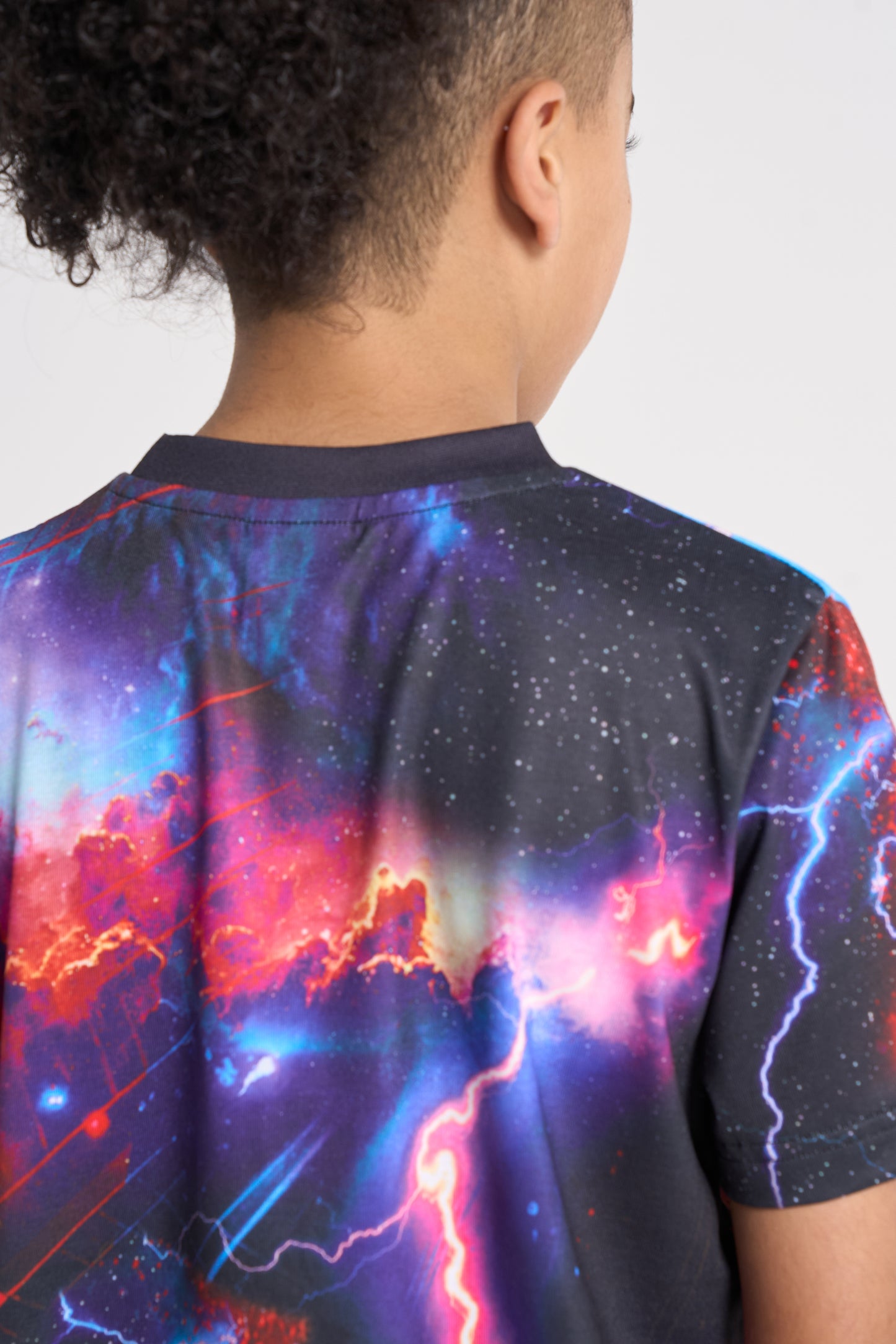 Hype Boys Black Constellation T-Shirt & Shorts Set