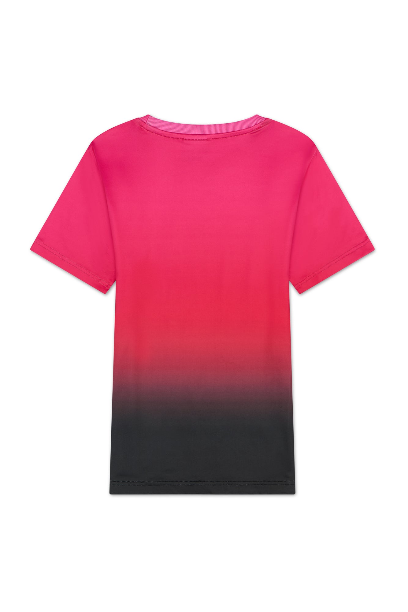 Hype Girls Pink/Black Fade T-Shirt & Shorts Set