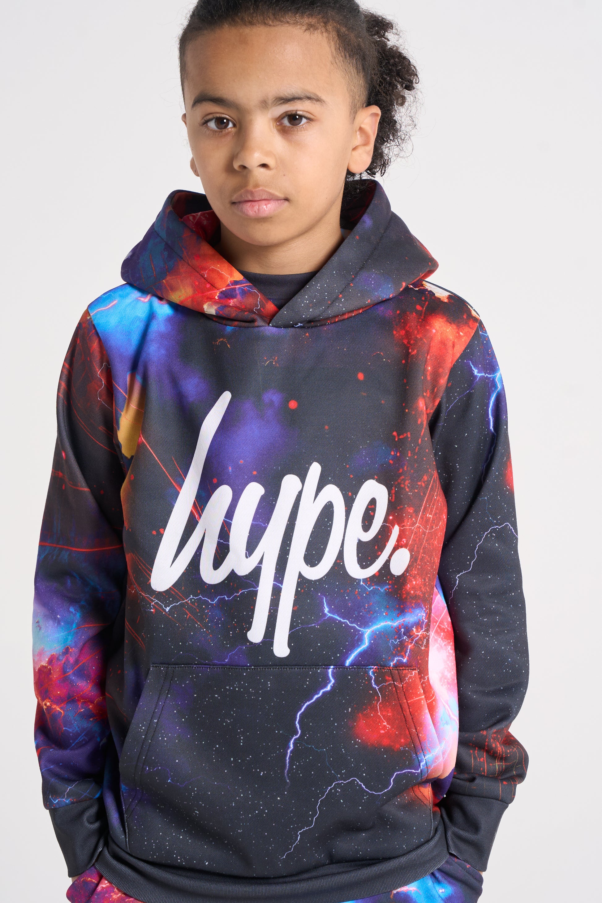 Sweatshirt À Capuche Garçon Carlos 2 NOIR ENERGETICS Sweatshirt À Capuche Garçon Carlos 2 NOIR ENERGETICS