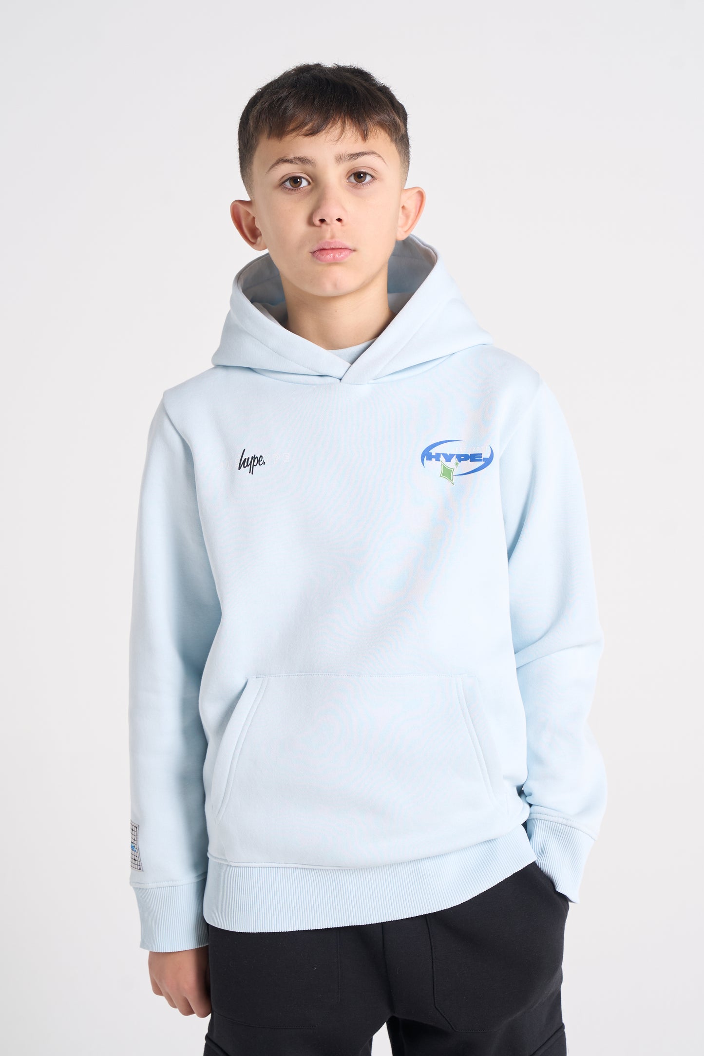 Hype Boys Blue Ellipse Hoodie