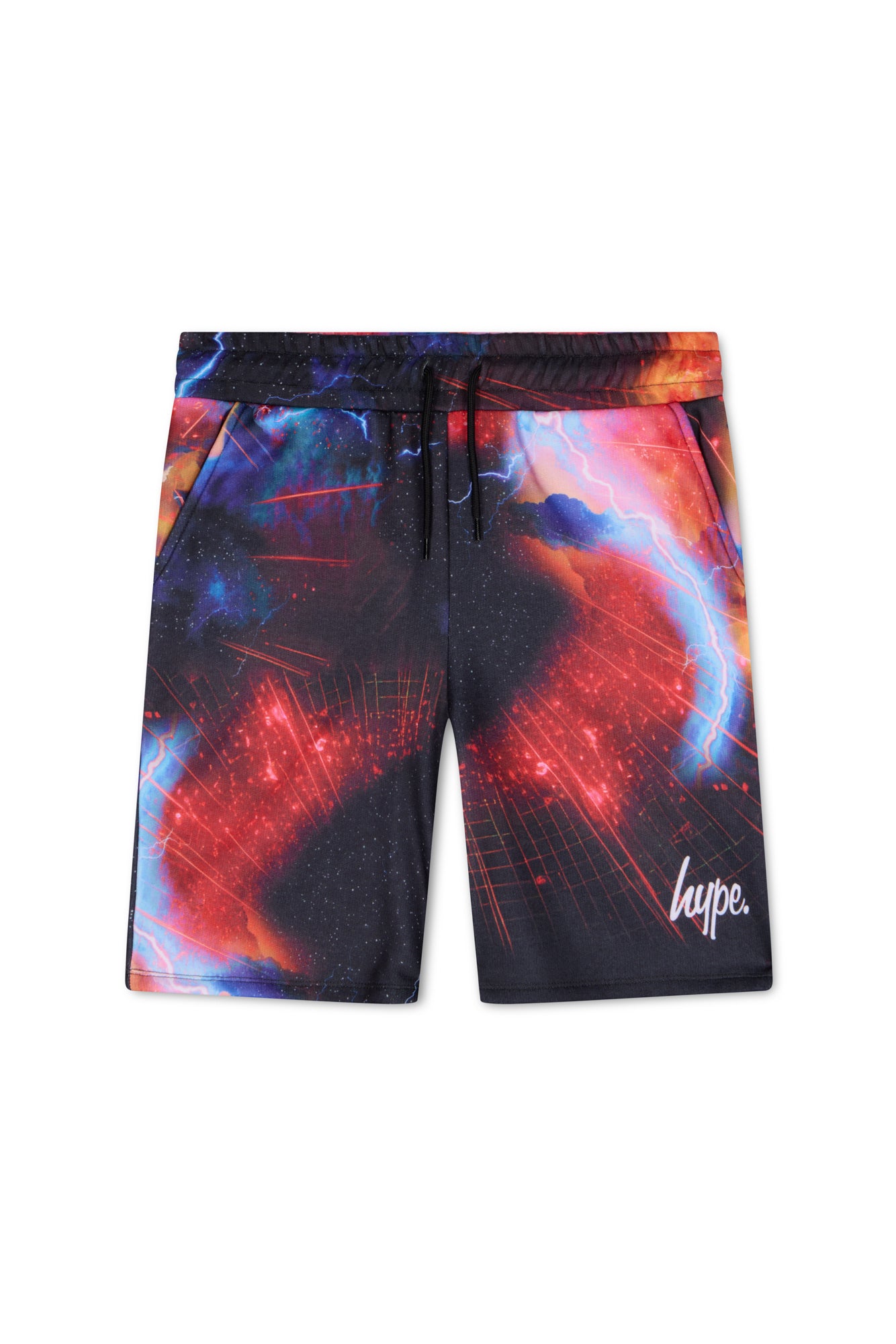 Hype Boys Black Constellation Sweat Shorts