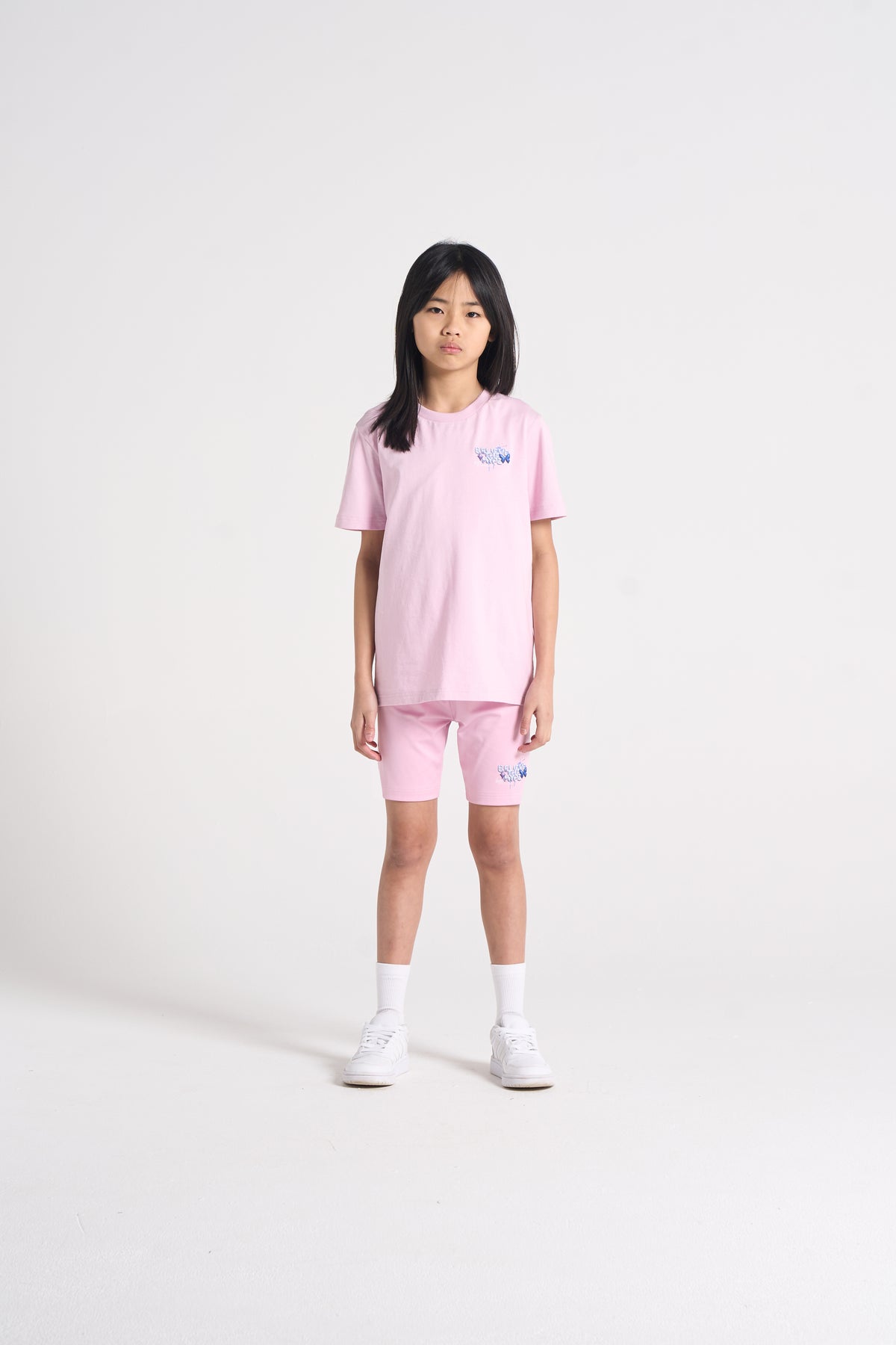 Hype Girls Pink Bubble Cycling Shorts