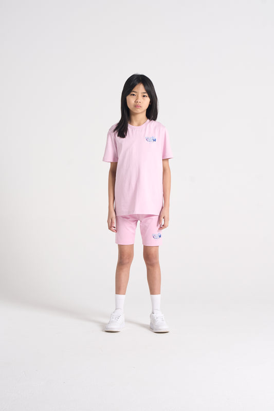 Hype Girls Pink Bubble T-Shirt & Shorts Set