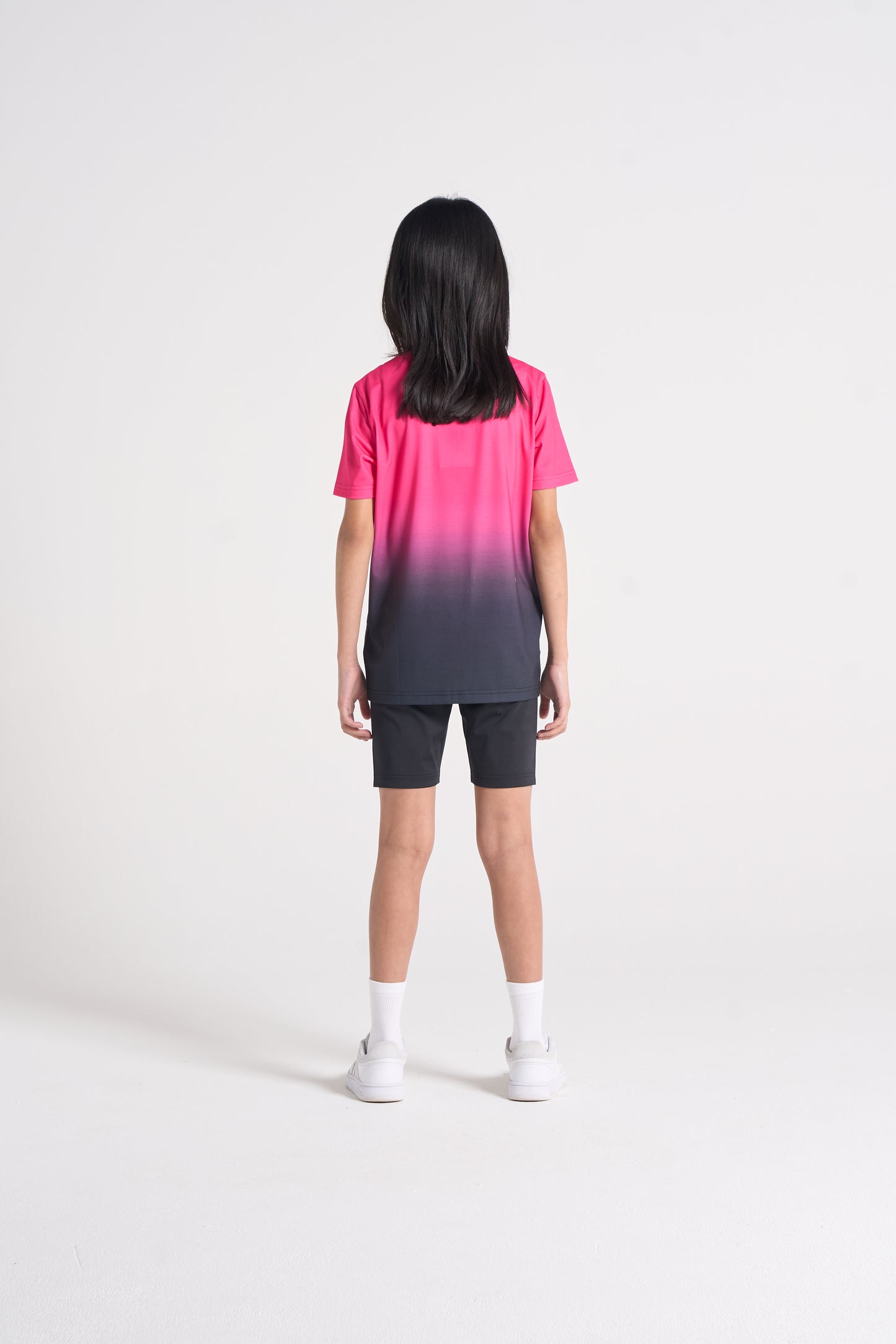 Hype Girls Pink/Black Fade T-Shirt
