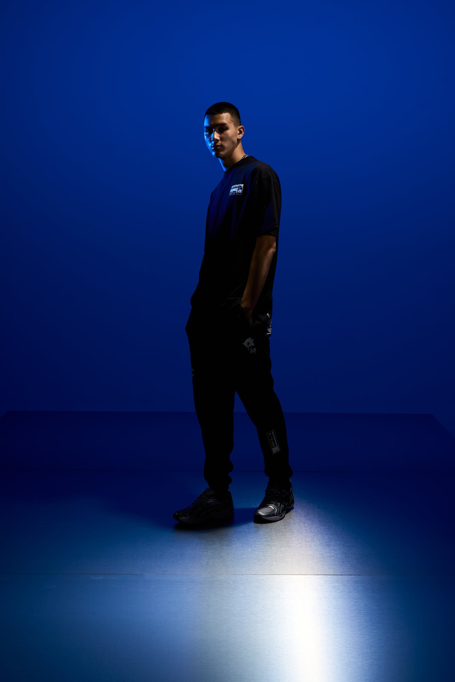 Hype x Sonic The Hedgehog™ Mens Multi Retro Sonic Joggers