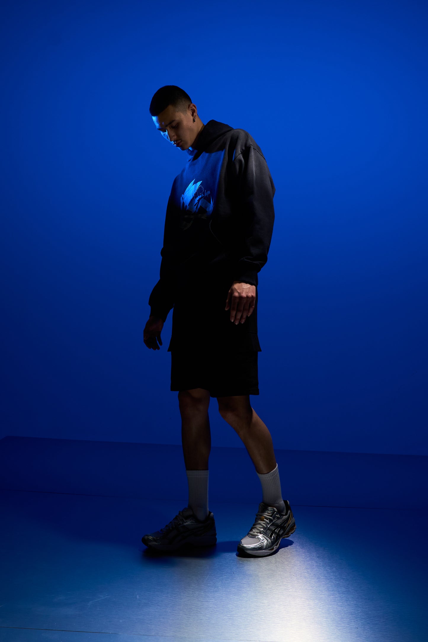 Hype x Sonic The Hedgehog™ Mens Black Sonic Doodle Hoodie