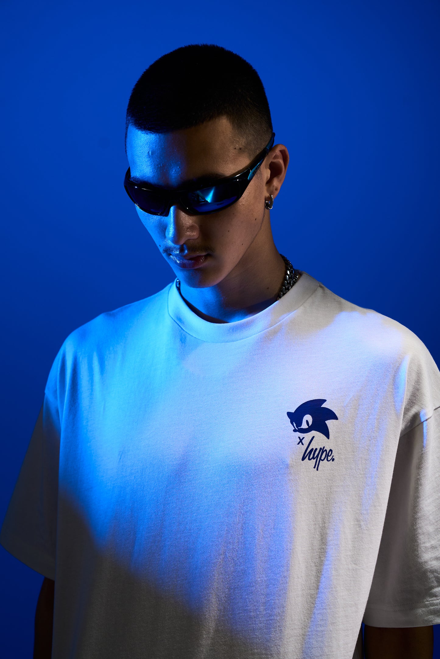 Hype x Sonic The Hedgehog™ Mens White Sonic Comic T-Shirt