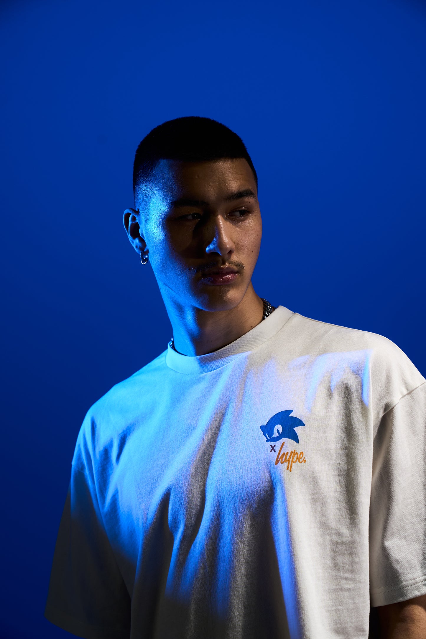 Hype x Sonic The Hedgehog™ Mens White Sonic Sketch T-Shirt