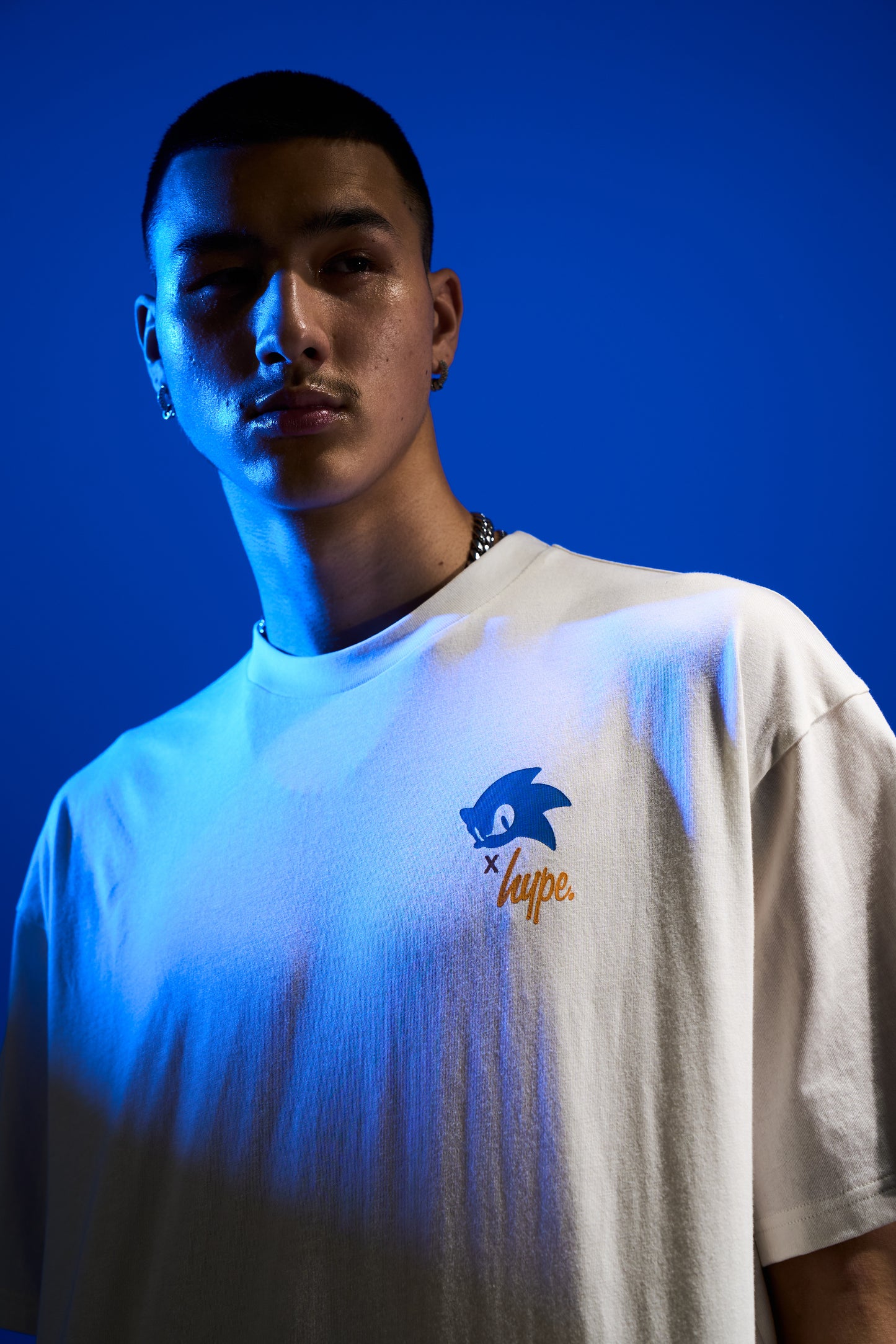 Hype x Sonic The Hedgehog™ Mens White Sonic Sketch T-Shirt