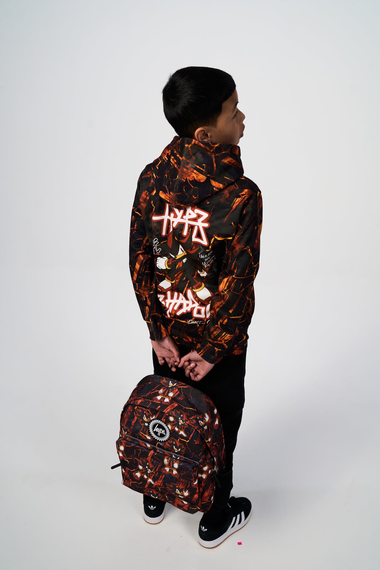 Hype x Sonic The Hedgehog™ Boys Multi Shadow Hoodie