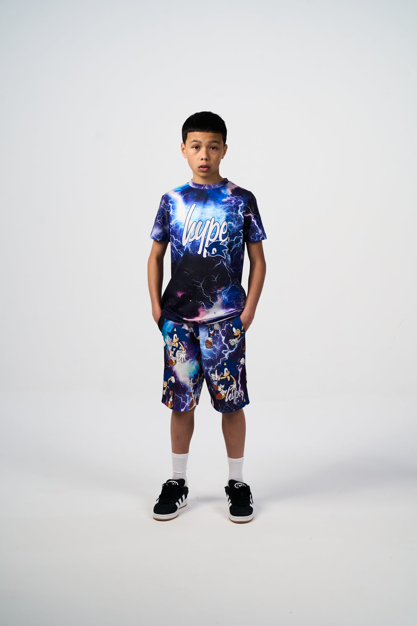 Hype x Sonic The Hedgehog™ Boys Multi Sonic T-Shirt