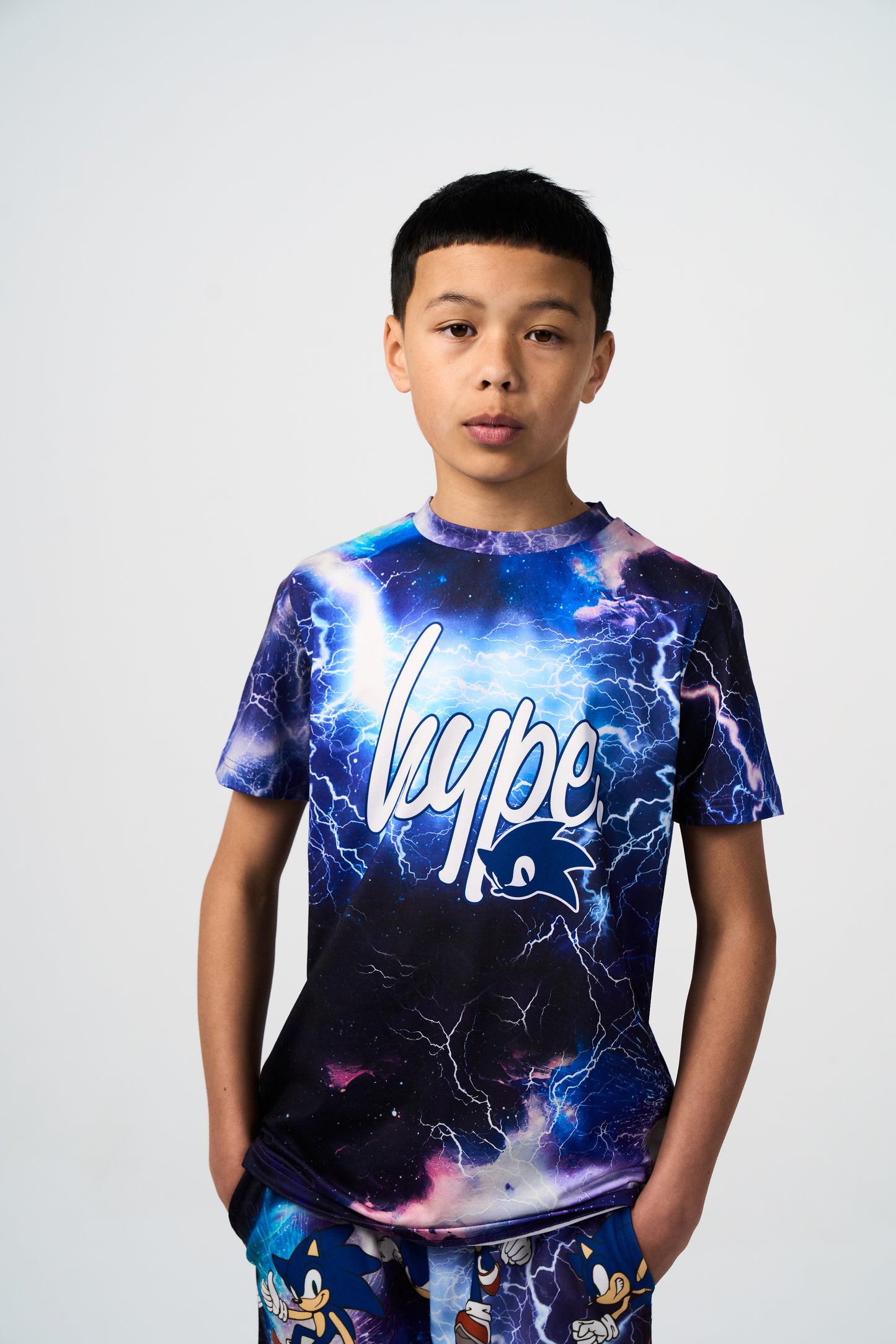 Hype x Sonic The Hedgehog™ Boys Multi Sonic T-Shirt