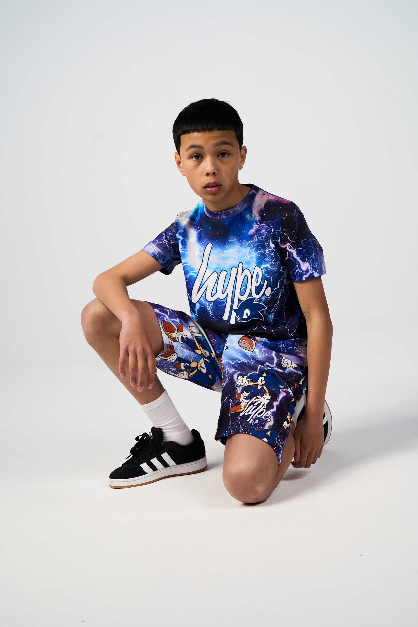 Hype x Sonic The Hedgehog™ Boys Multi Sonic T-Shirt