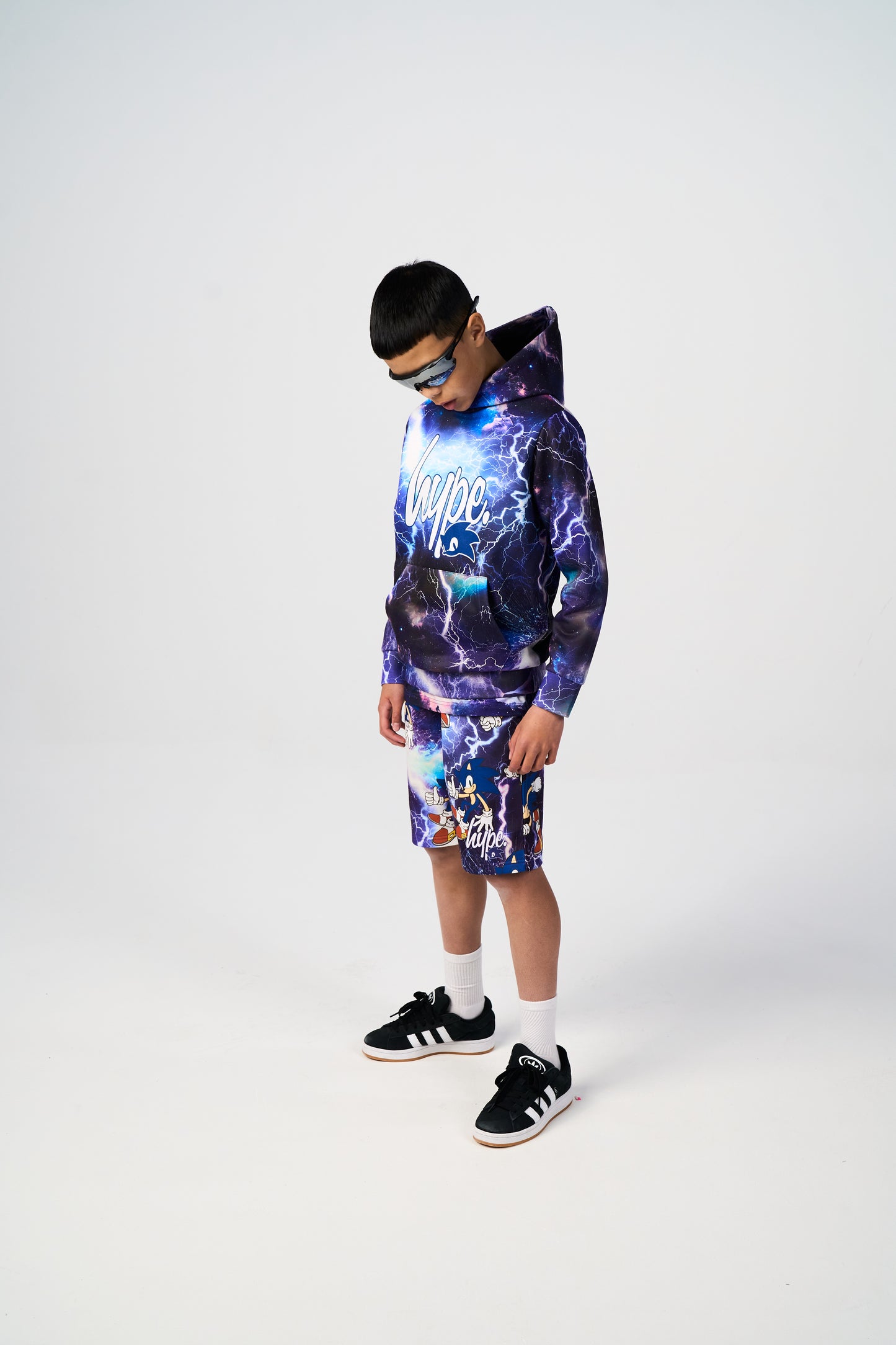Hype x Sonic The Hedgehog™ Boys Multi Sonic Hoodie