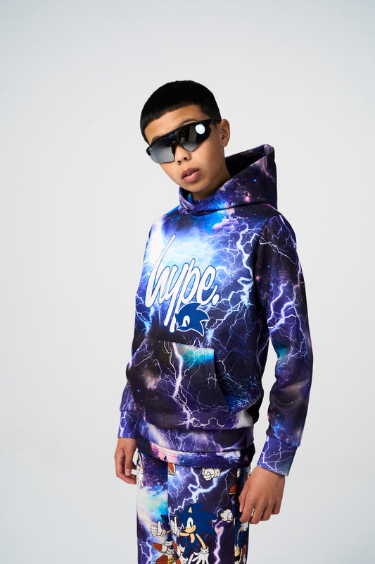 Hype x Sonic The Hedgehog™ Boys Multi Sonic Hoodie