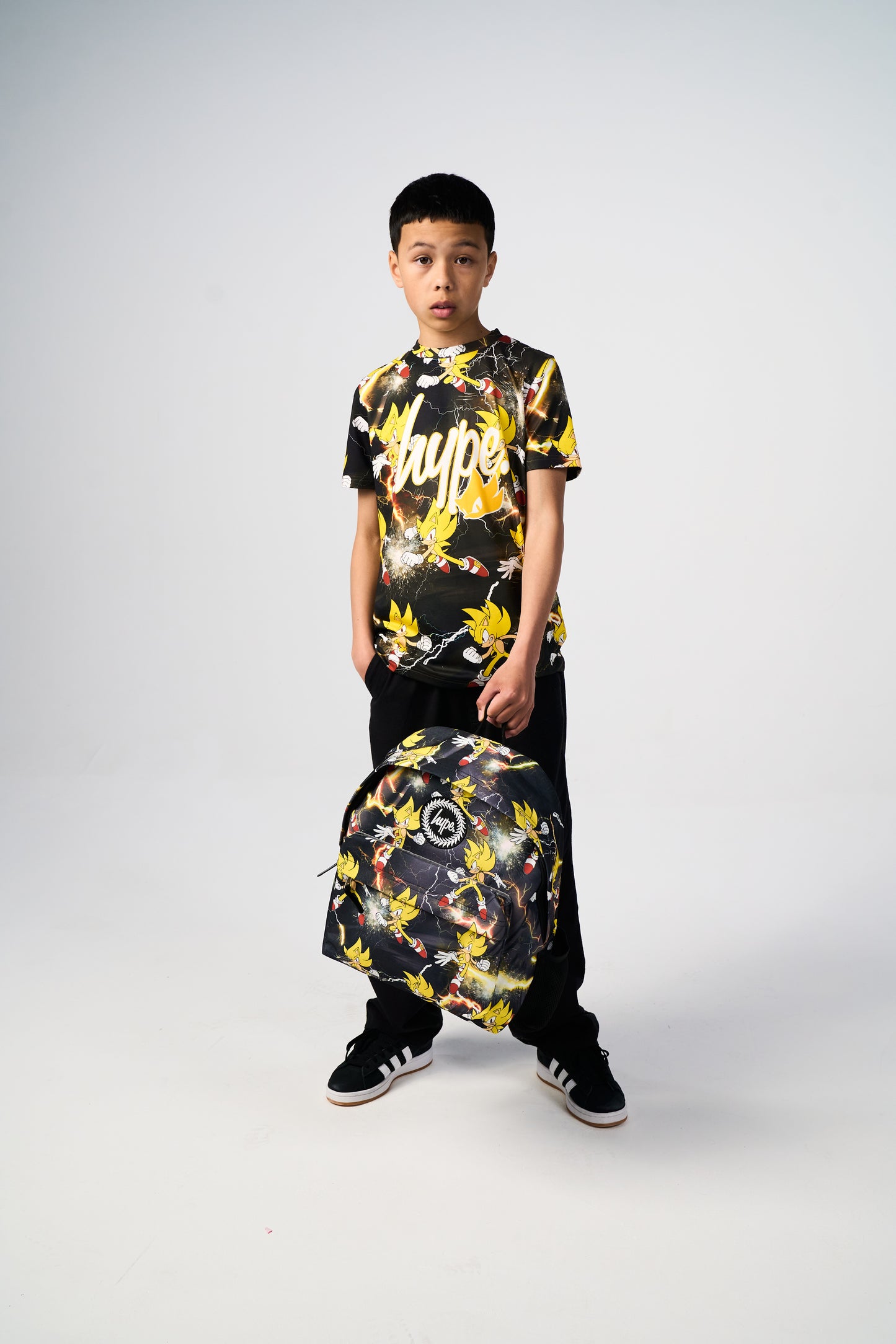 Hype x Sonic The Hedgehog™ Boys Multi Super Sonic T-Shirt