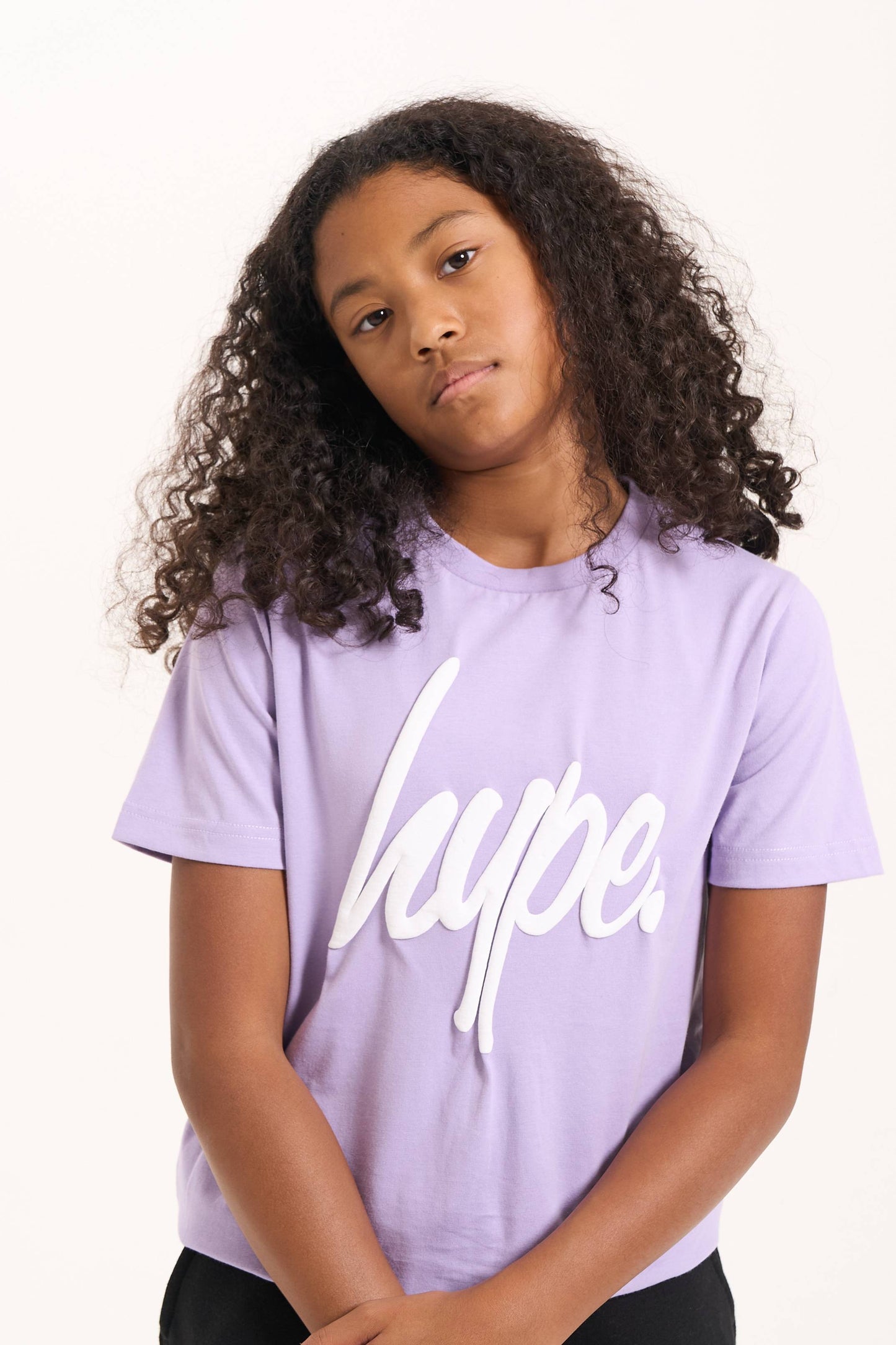 Hype Girls Purple Incept T-Shirt