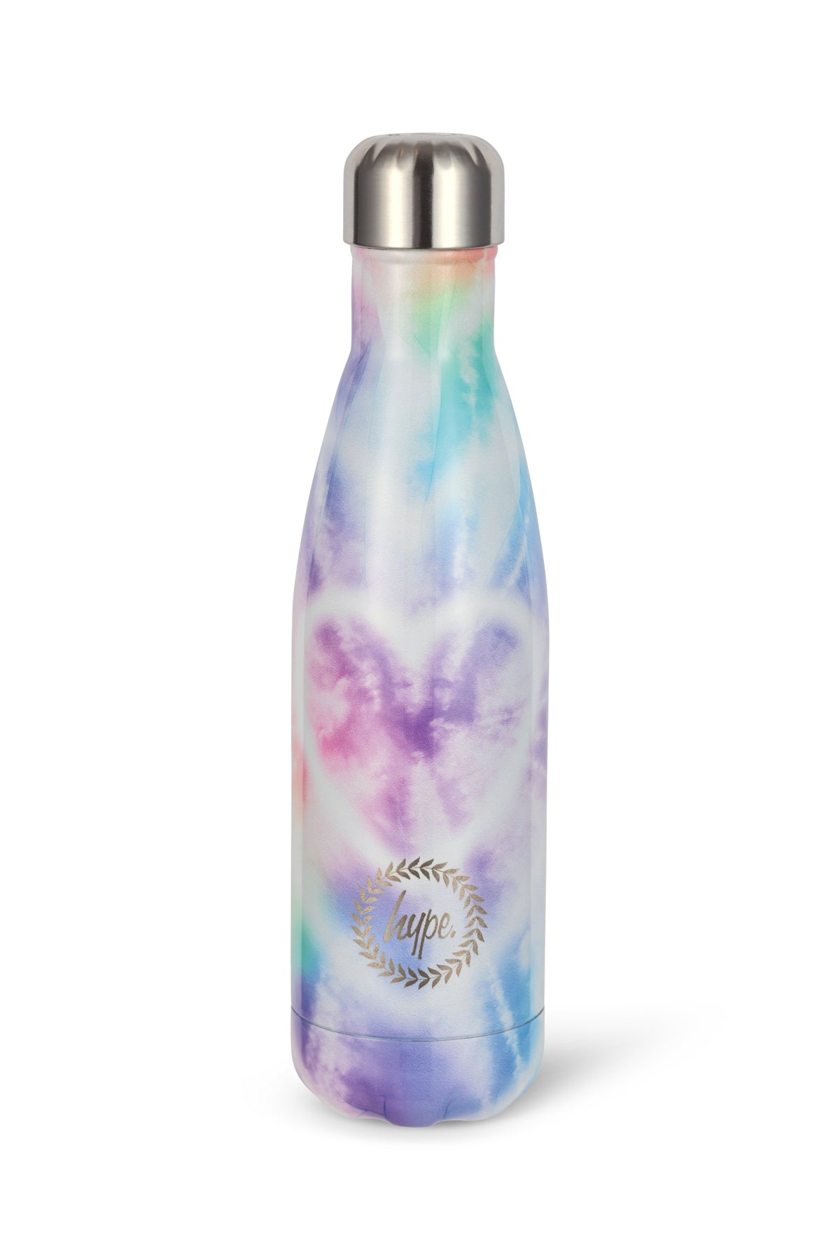 Tie Dye Heart Thermal Water Bottle