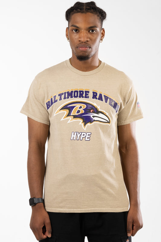 NFL Team Apparel Youth Baltimore Ravens Team Drip Black Long