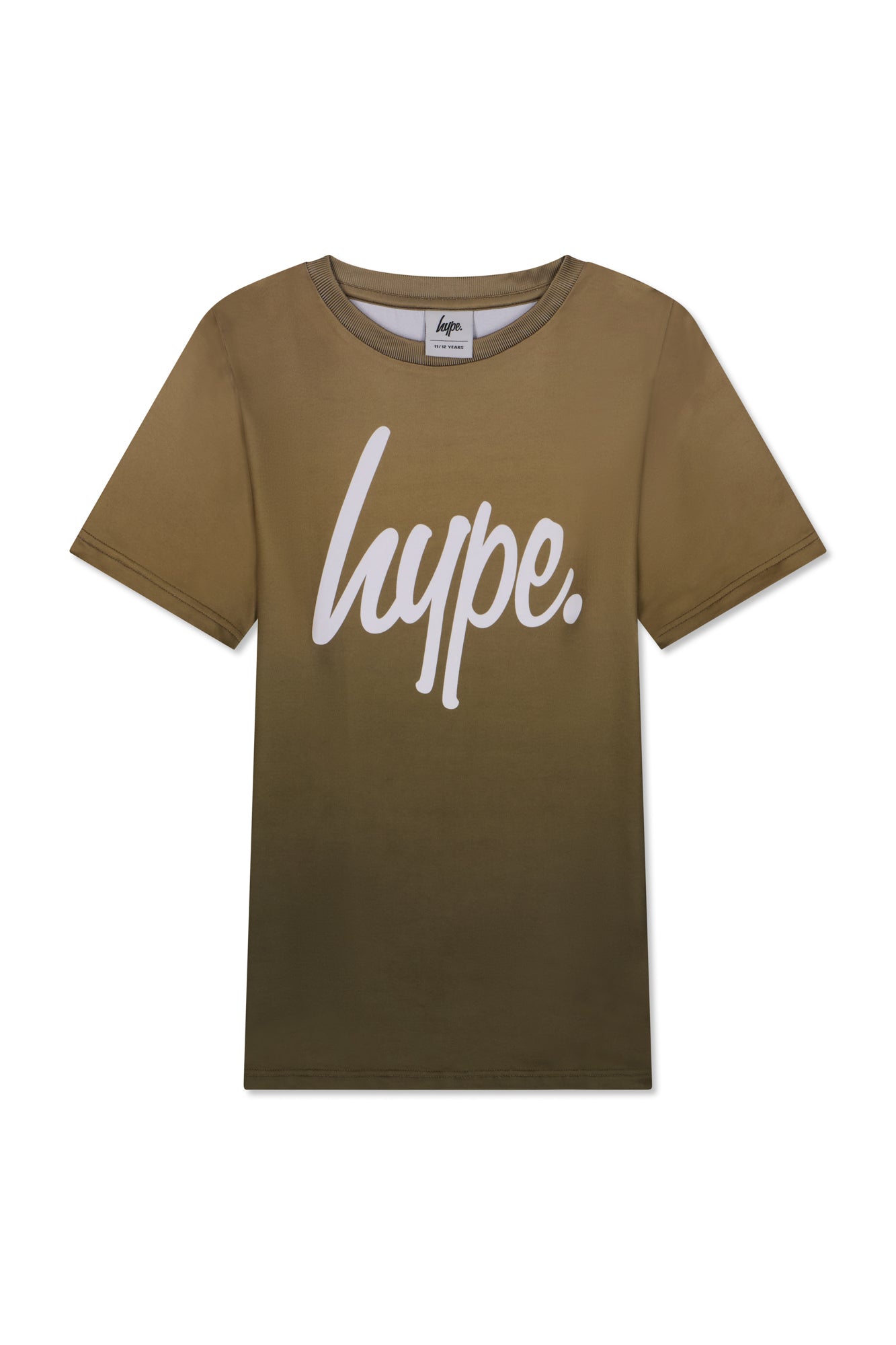 Hype Boys Khaki Ombre T-Shirt