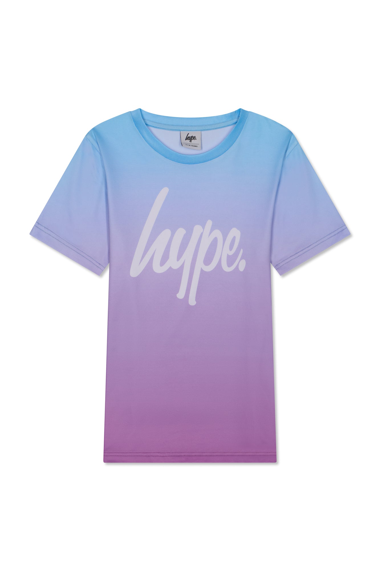 Hype Girls Purple Pastel Ombre T-Shirt