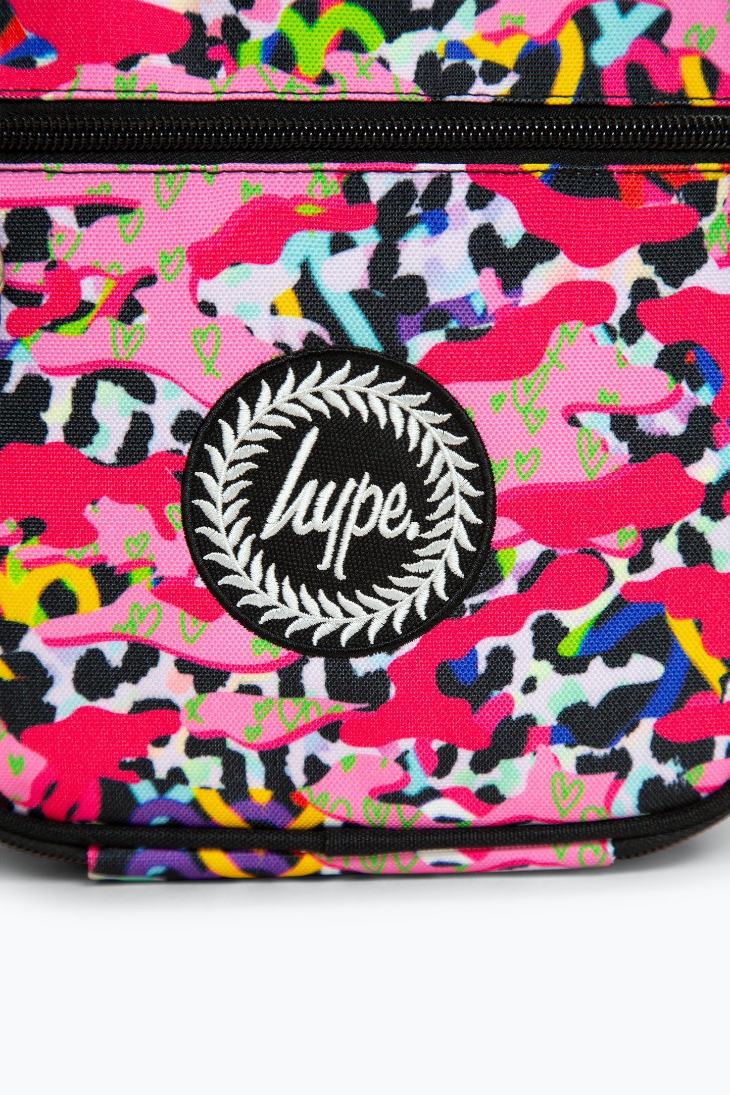 Hype Pink Lunch Bag With Patterns Branding