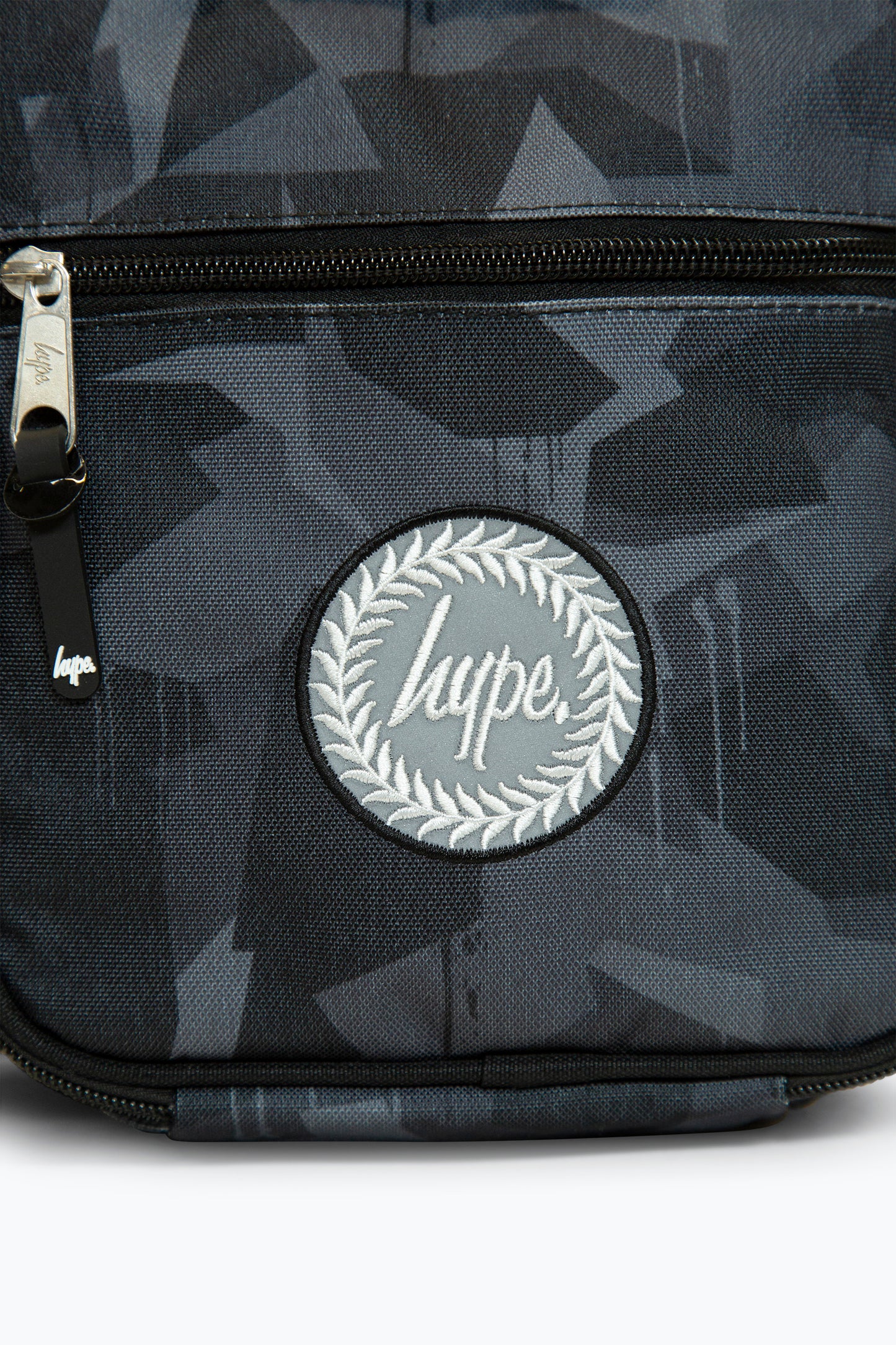 Hype Geo Camo Black Lunch Bag Branding