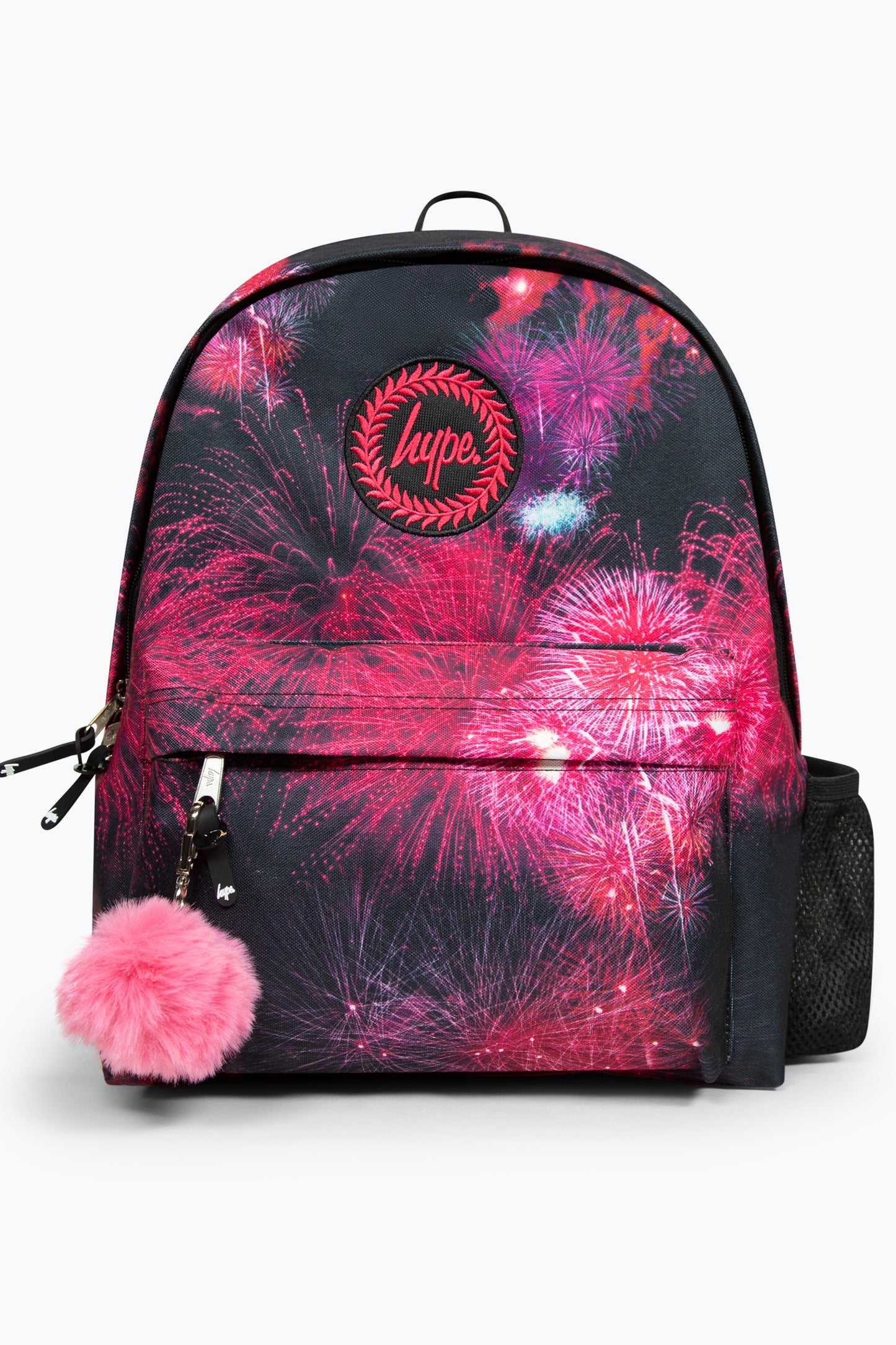 Hype Girls Pink Fireworks Backpack, Lunchbag & Bottle Bundle