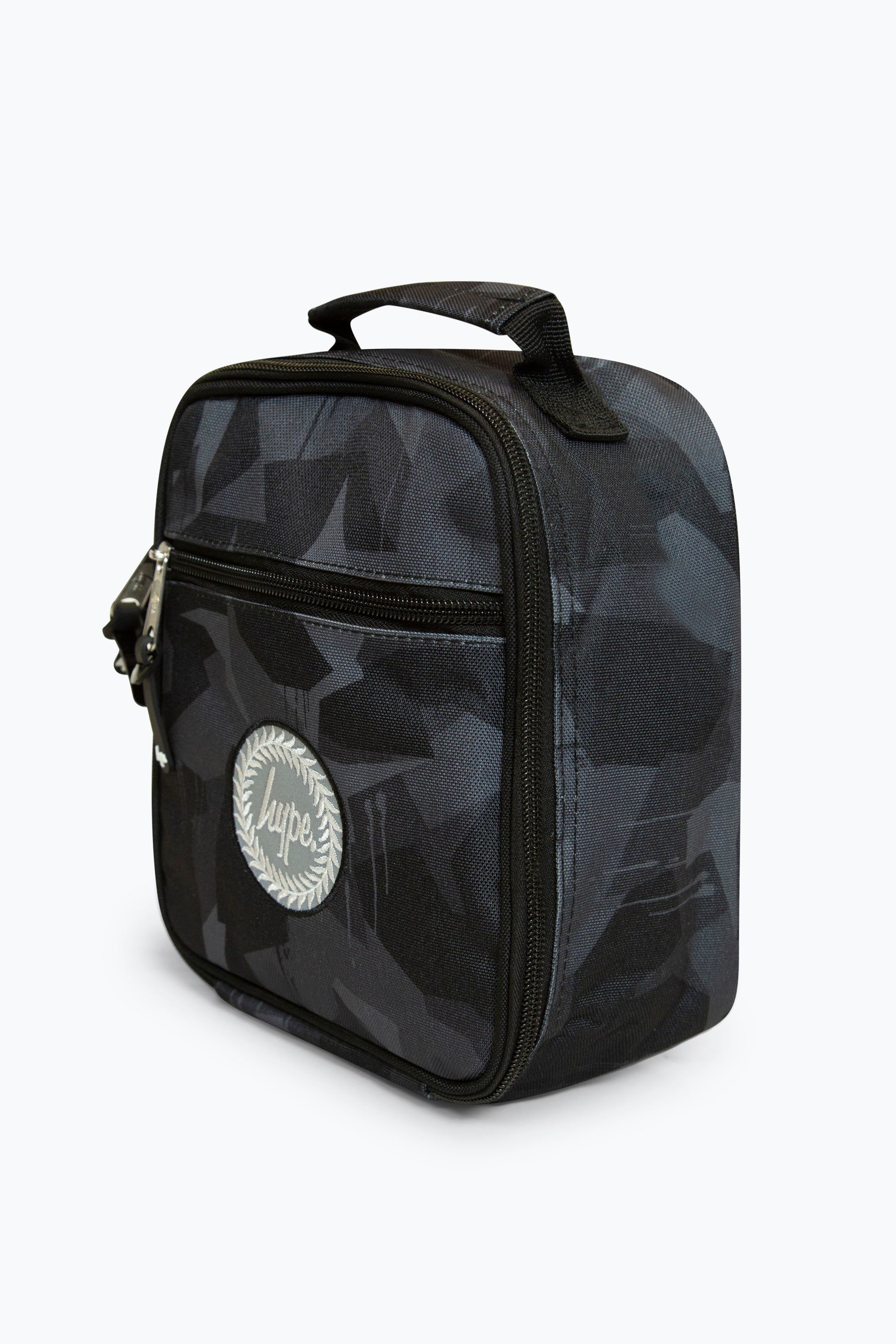 Hype Geo Camo Black Lunch Bag Right Side