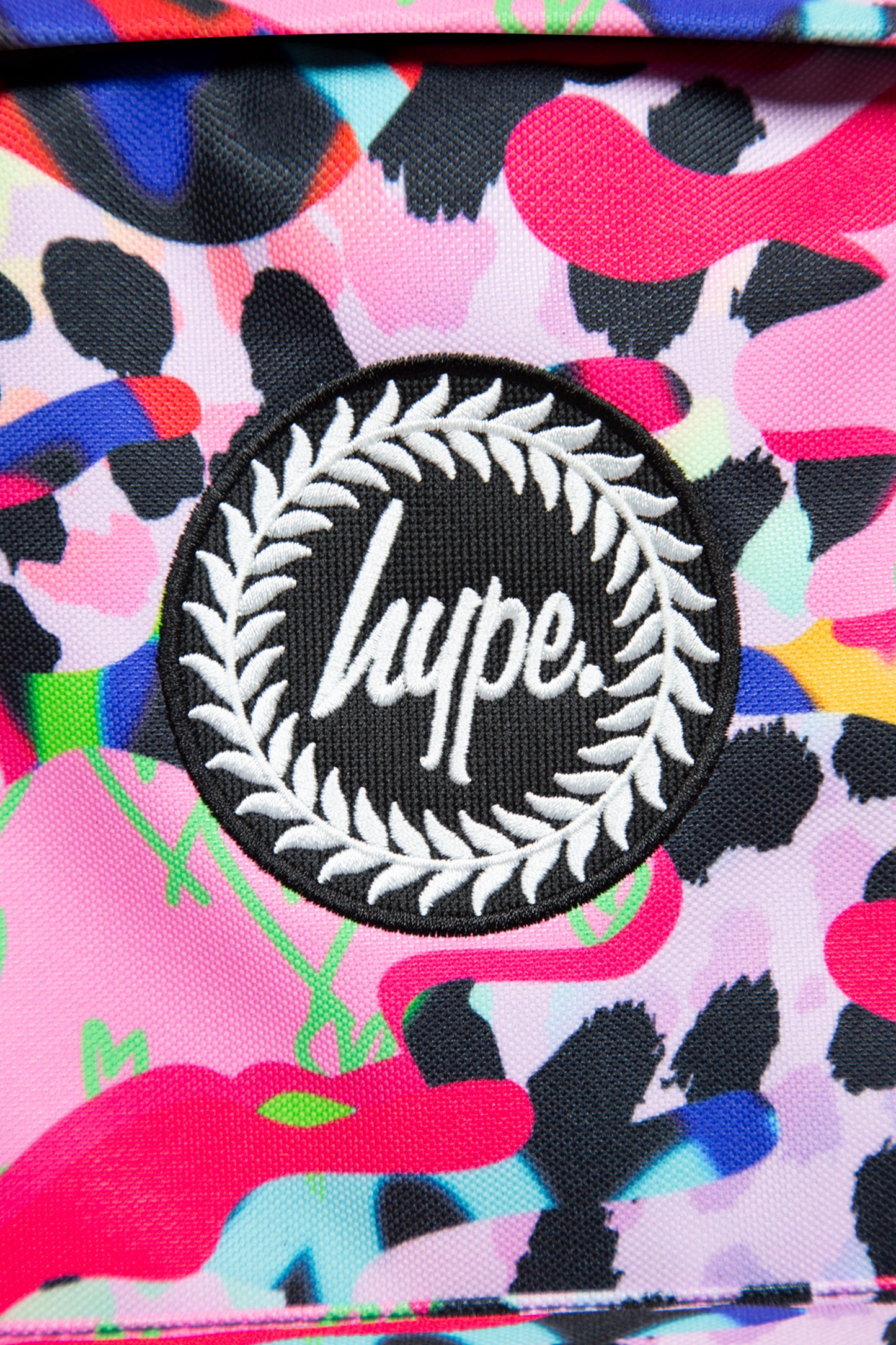 Hype Pink Patterns Iconic Girls Backpack