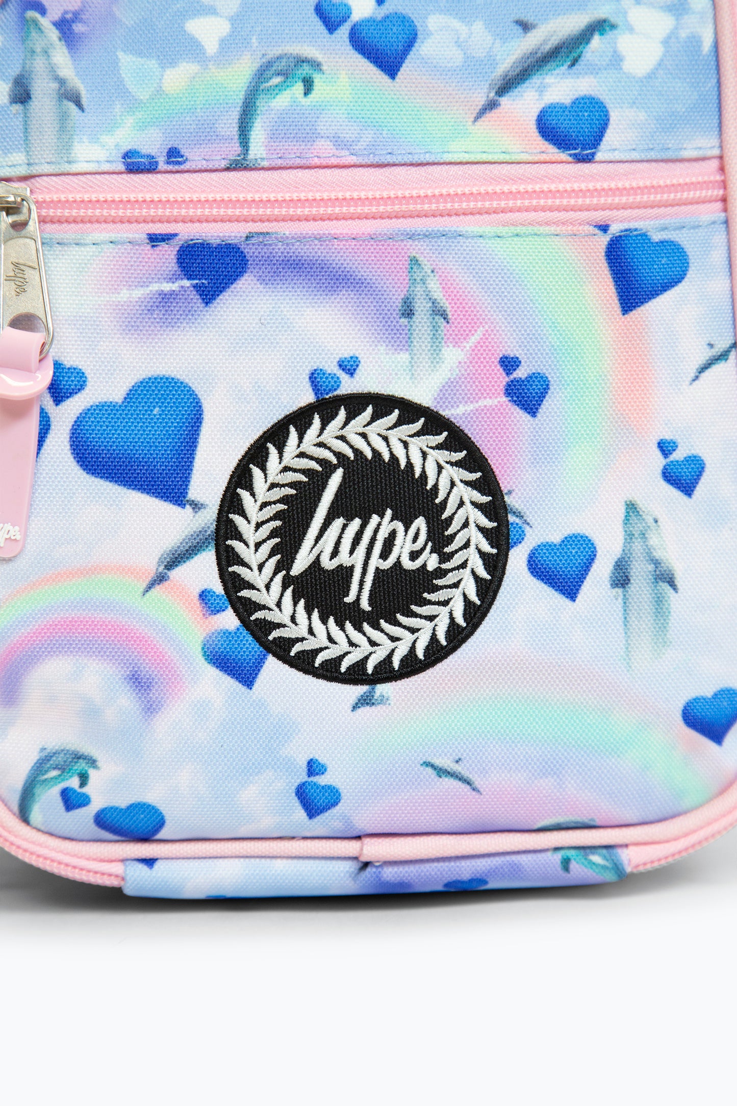 Hype Rainbow Dolphins Lunch Bag