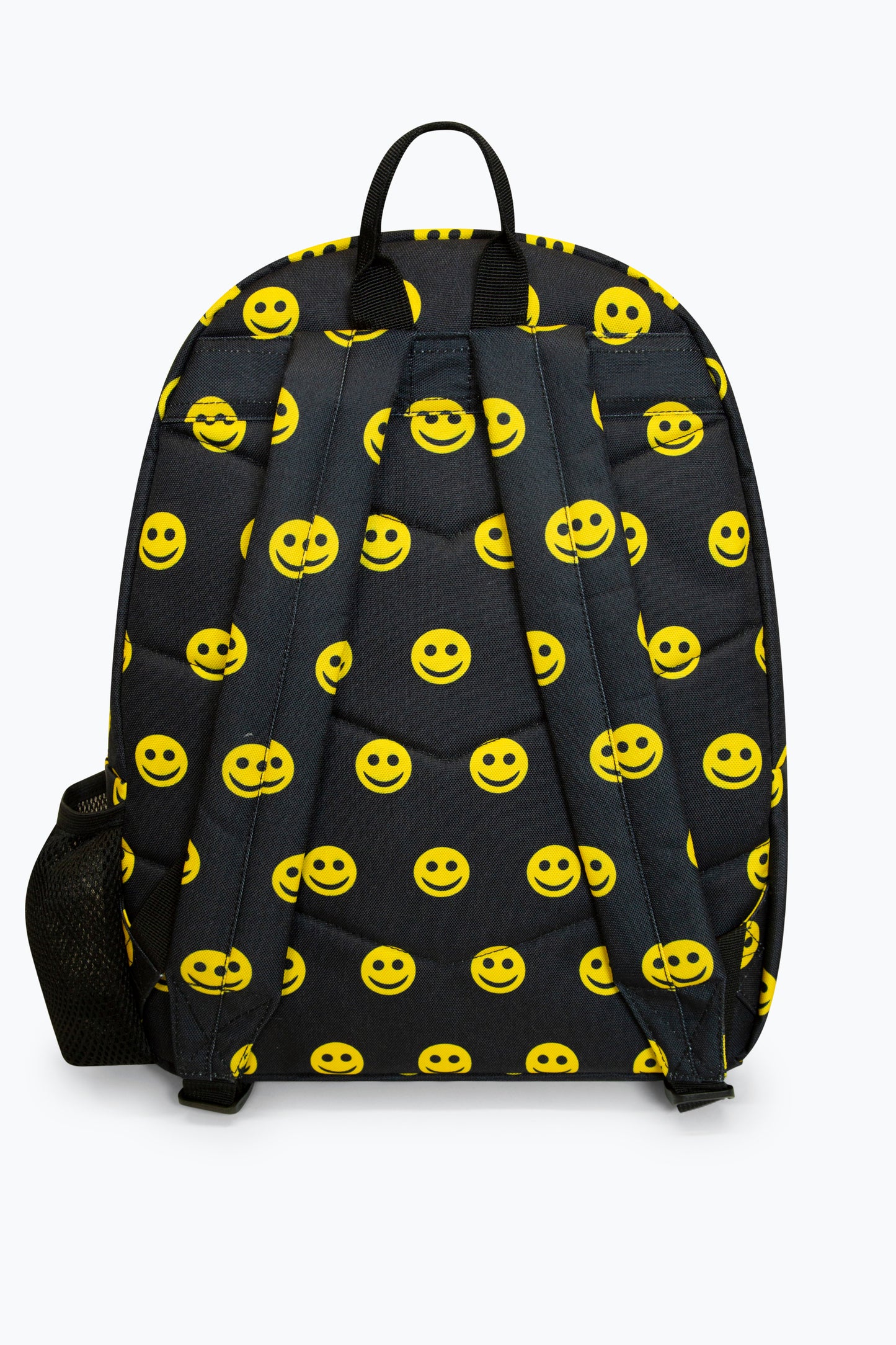 Hype Unisex Iconic Smile Black Backpack For School