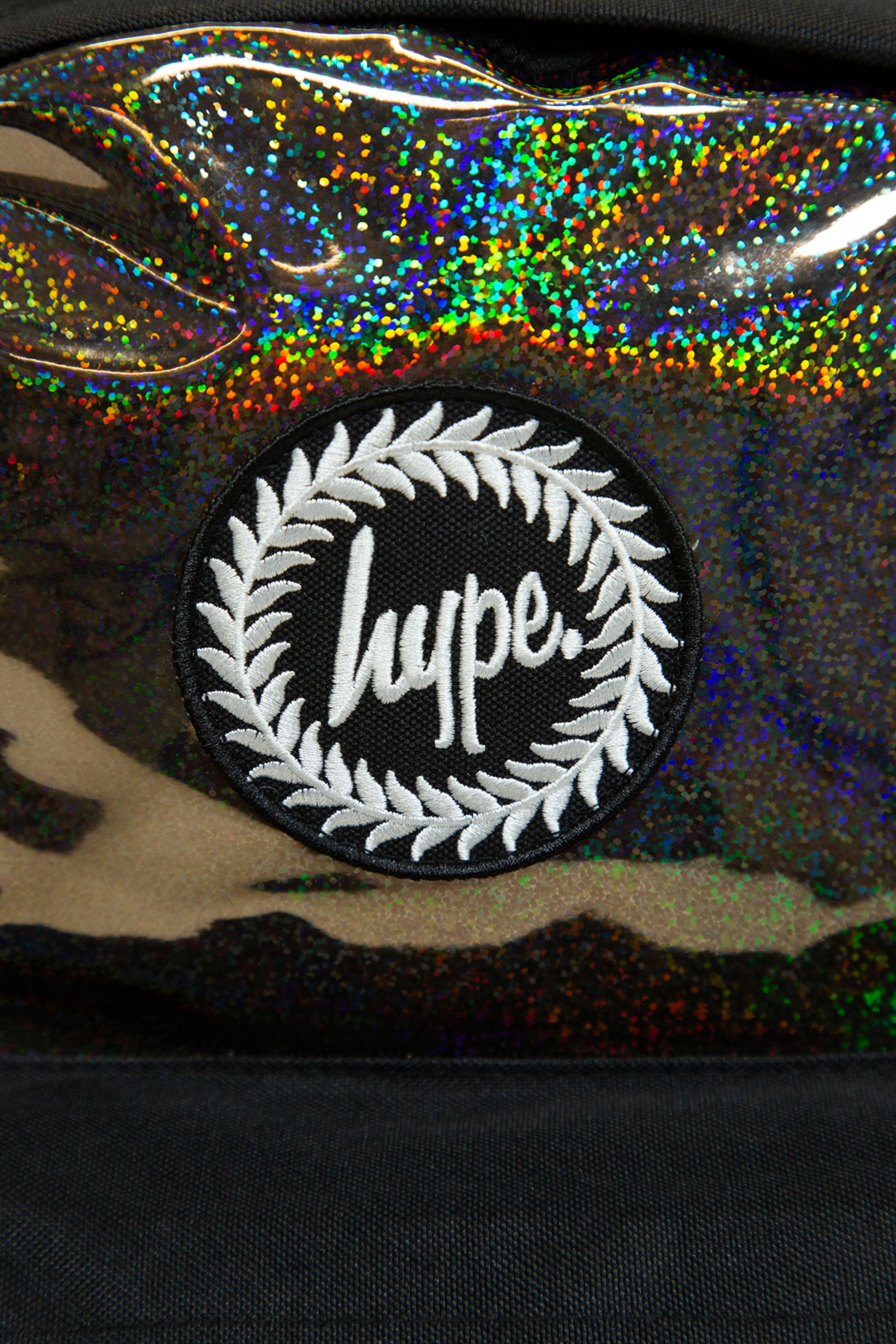 Unisex Holo Glitter Iconic School Backpack Hype