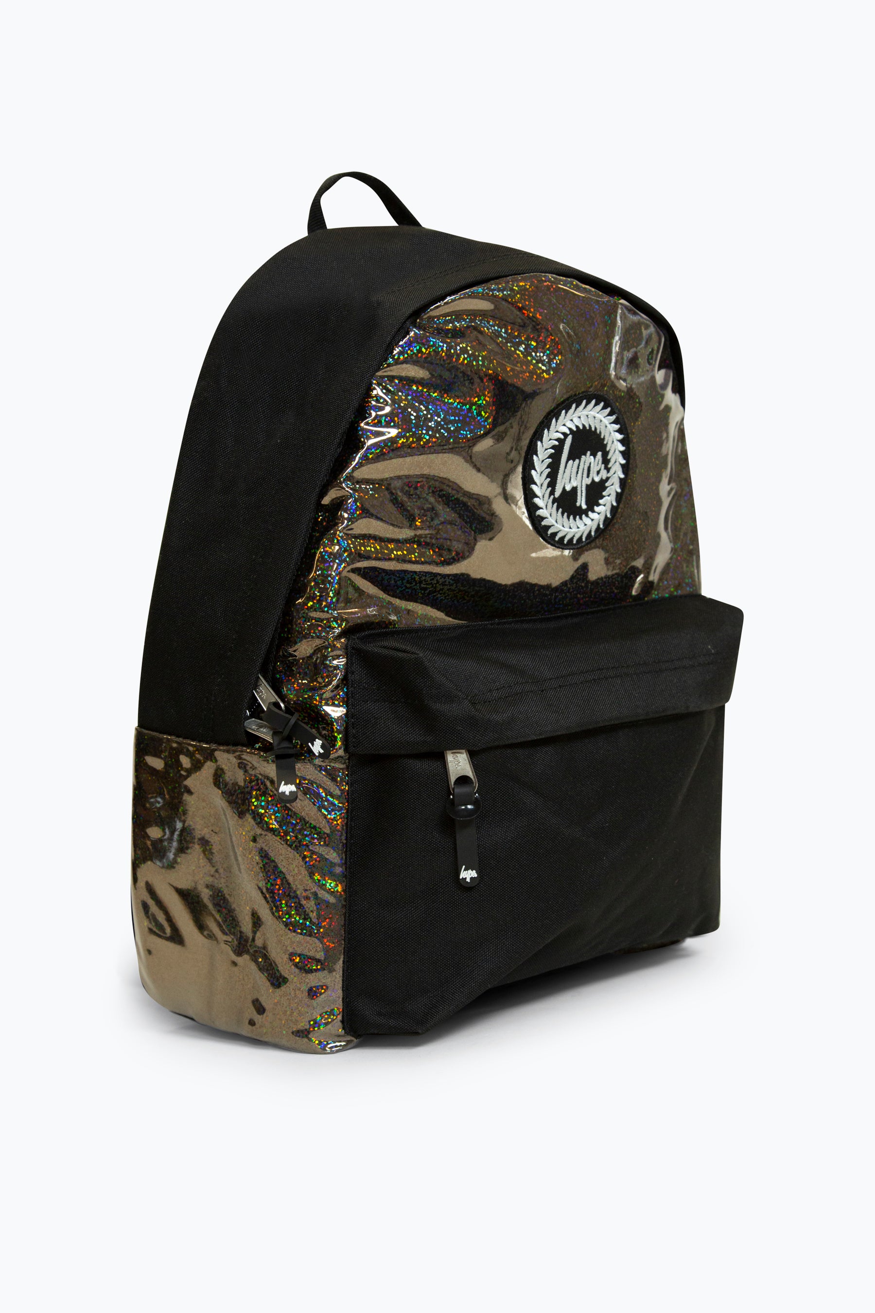 Unisex Holo Glitter Iconic School Backpack Hype