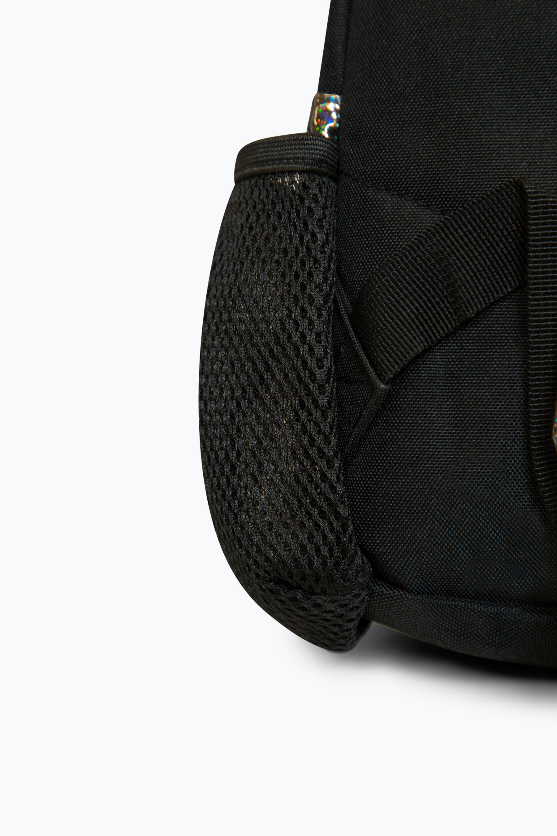 Hype black holographic backpack deals