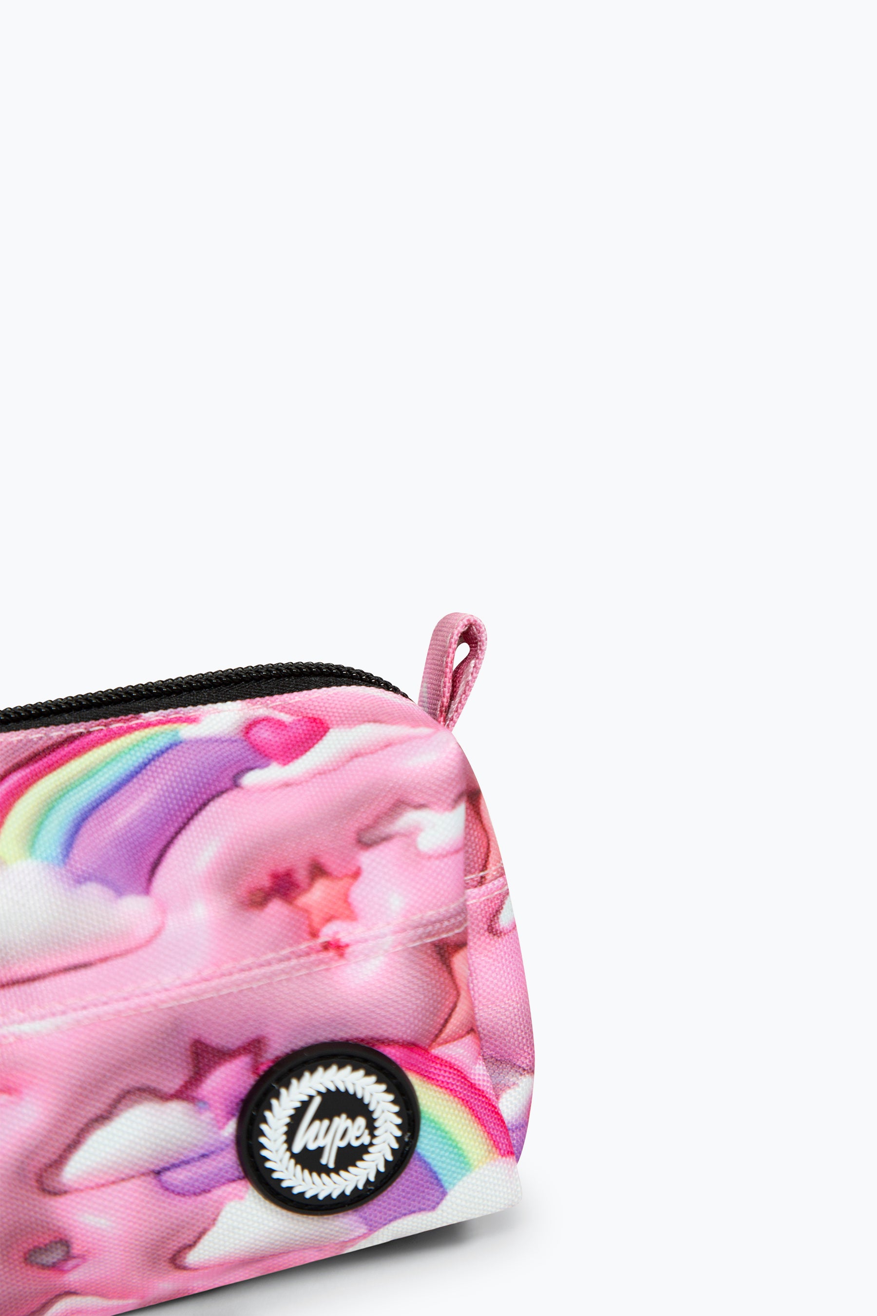 Hype Girls 3d Clouds Pink Pencil Case Top Loop