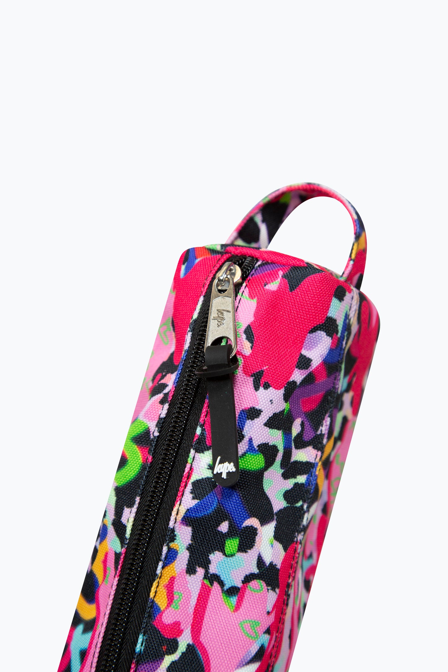 Hype Multicolour Patterns Pencil Case For Girls Zips