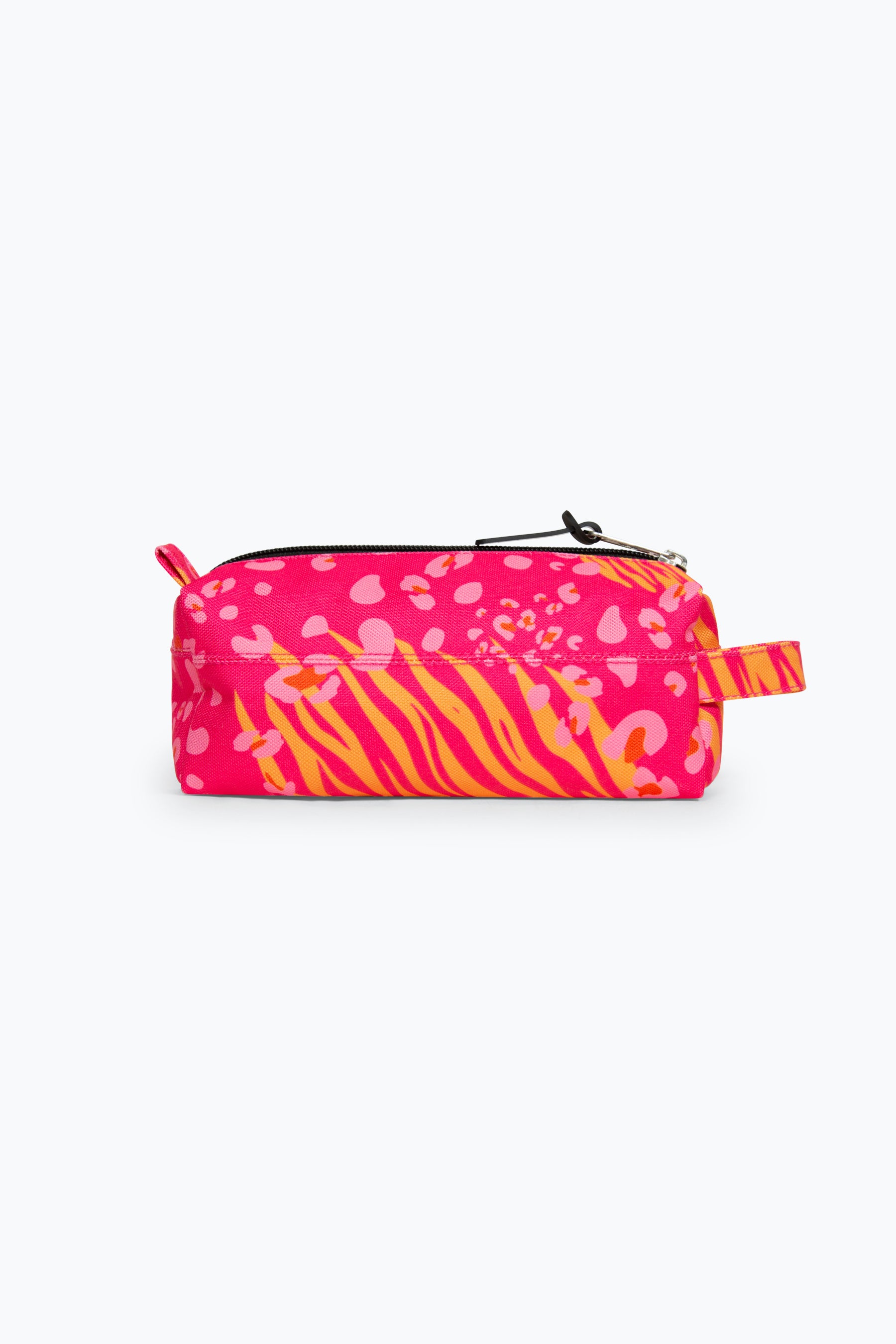 Hype Girls Animal Prints Pink Pencil Case Back Side