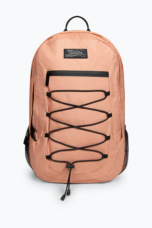 Hype Girls Pink Ripstop Maxi Backpack