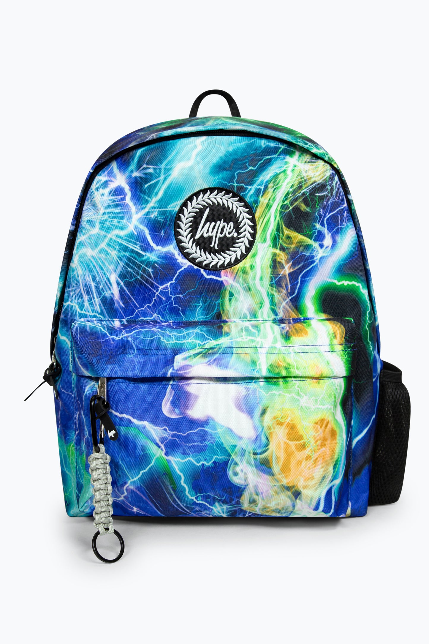 Hype Boys Blue Lightning Storm Backpack, Lunchbag & Bottle Bundle