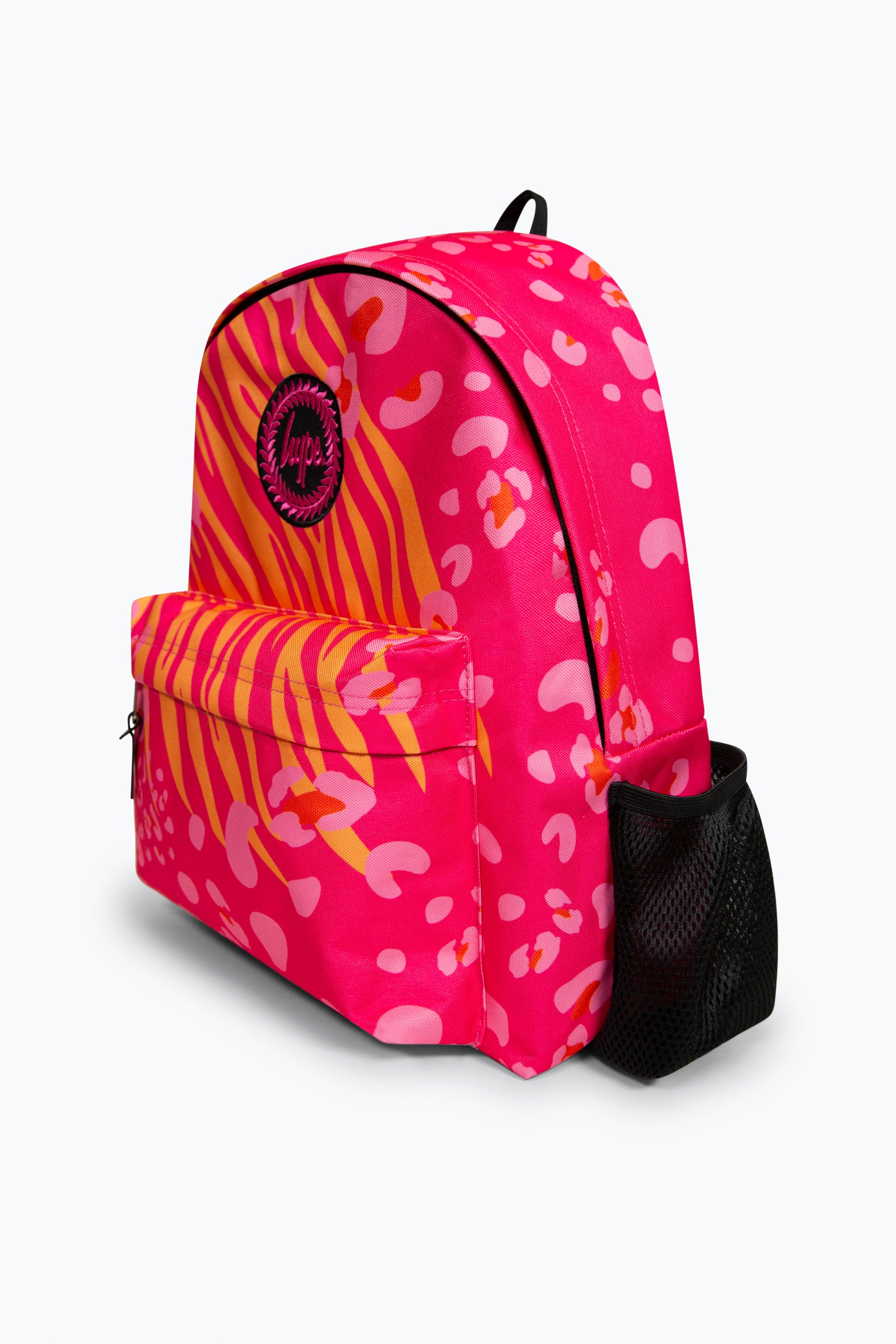 Cheetah print pink backpack hot sale