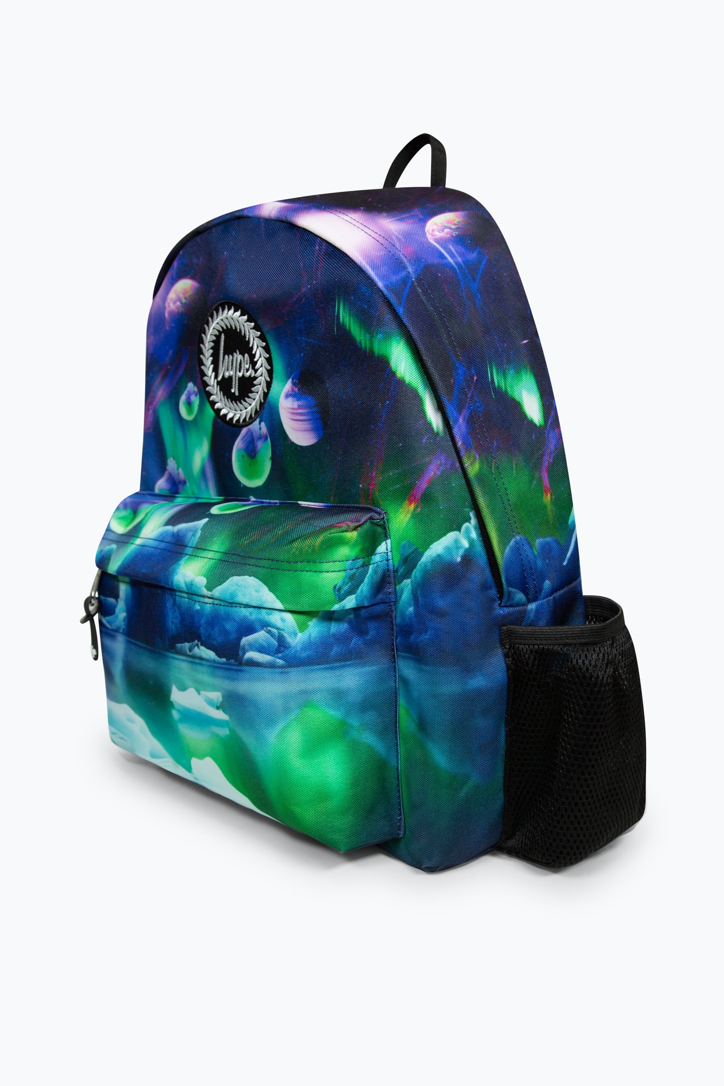 Hype Blue/Green Alien Landscape Iconic Boys School Backpack