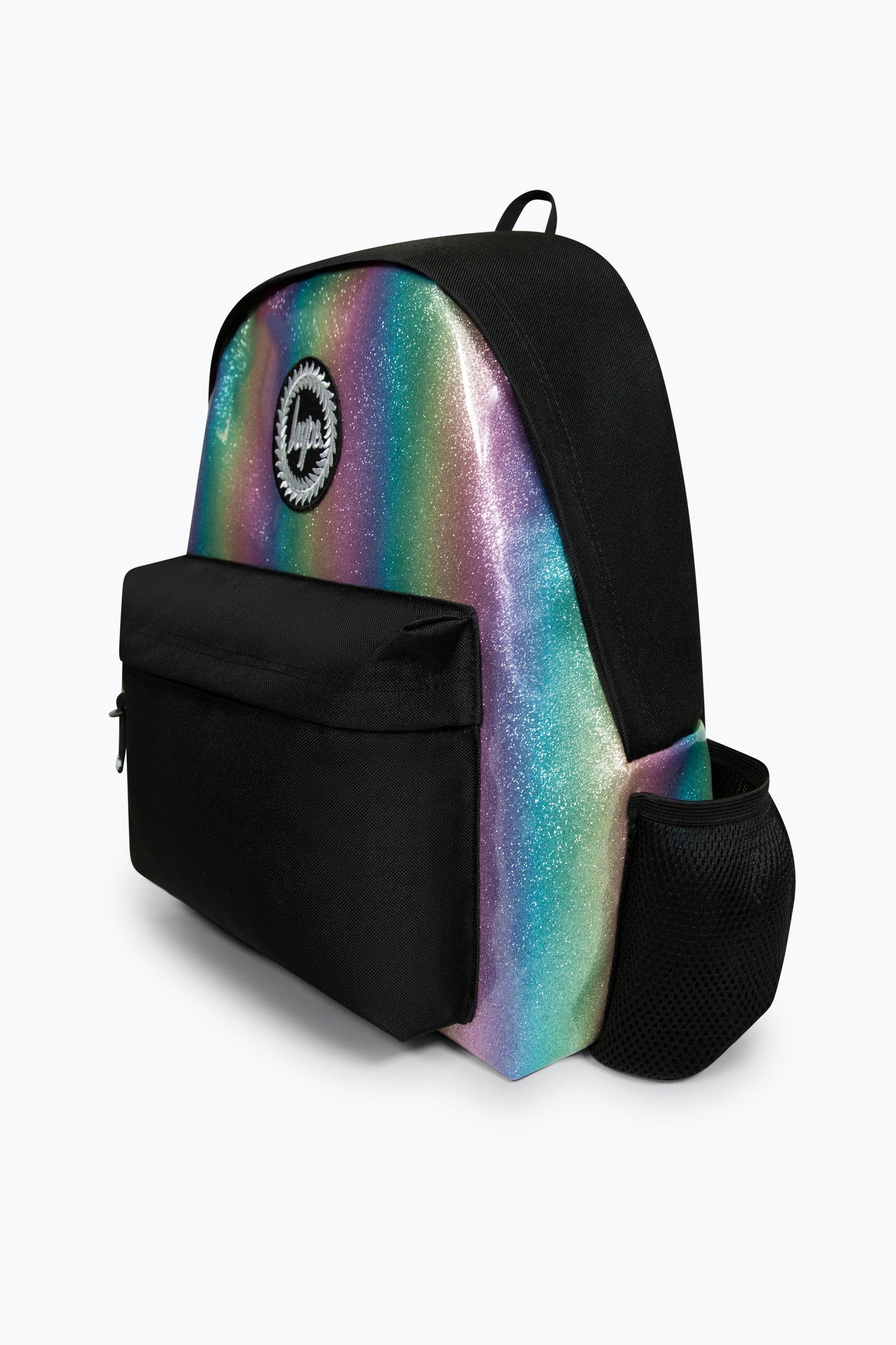 Hype Girls Black Rainbow Iconic Kids Backpack