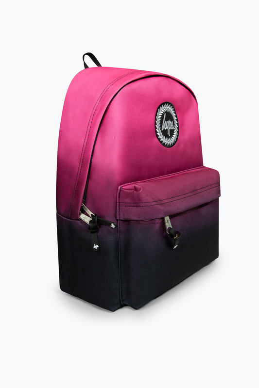 HYPE GIRLS BLACK/PINK FADE ICONIC BACKPACK