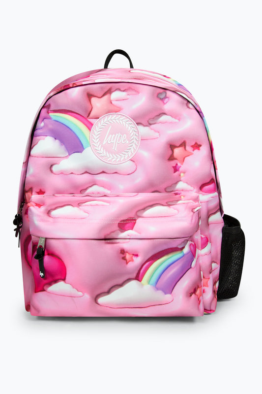HYPE GIRLS PINK 3D CLOUDS ICONIC BACKPACK