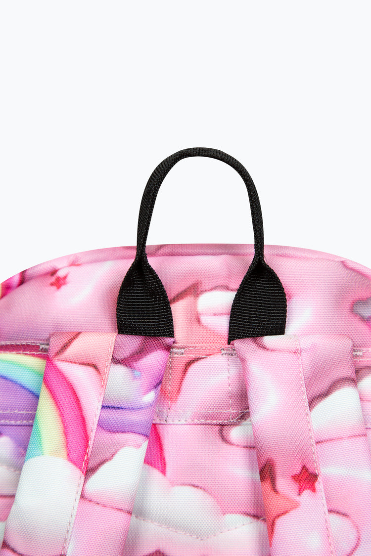 Hype Girls Iconic 3D Clouds Pink Backpack