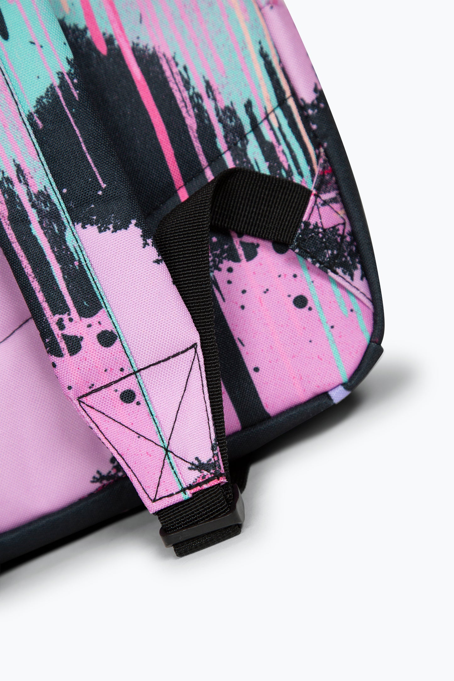 Hype Iconic Black Spray Paint V2 Girls School Backpack