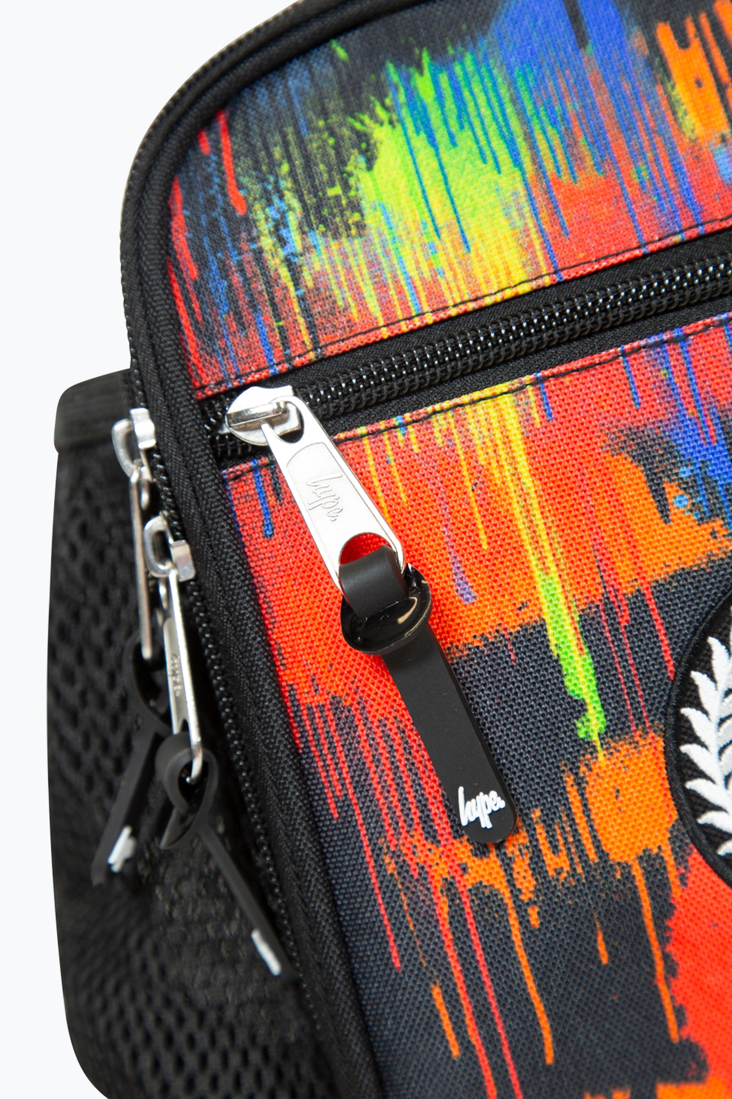 Hype Multi Coloured Spray Paint Boys Lunch Box Zips