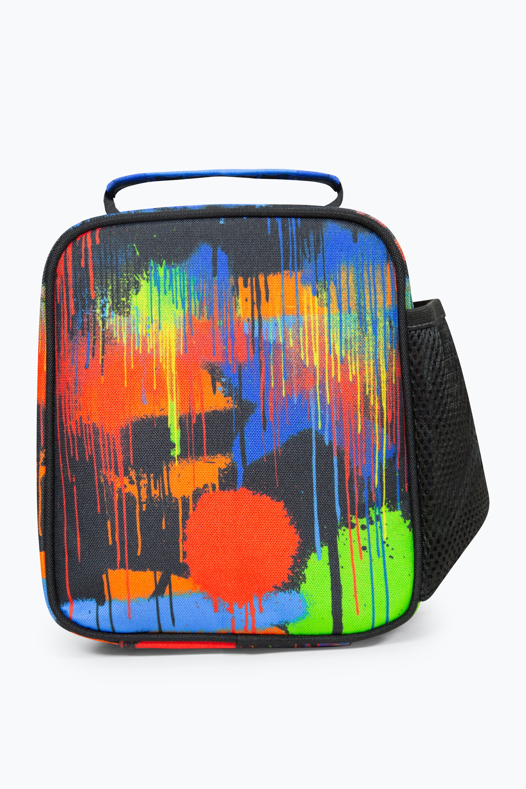 Hype Multi Coloured Spray Paint Boys Lunch Box Back Side